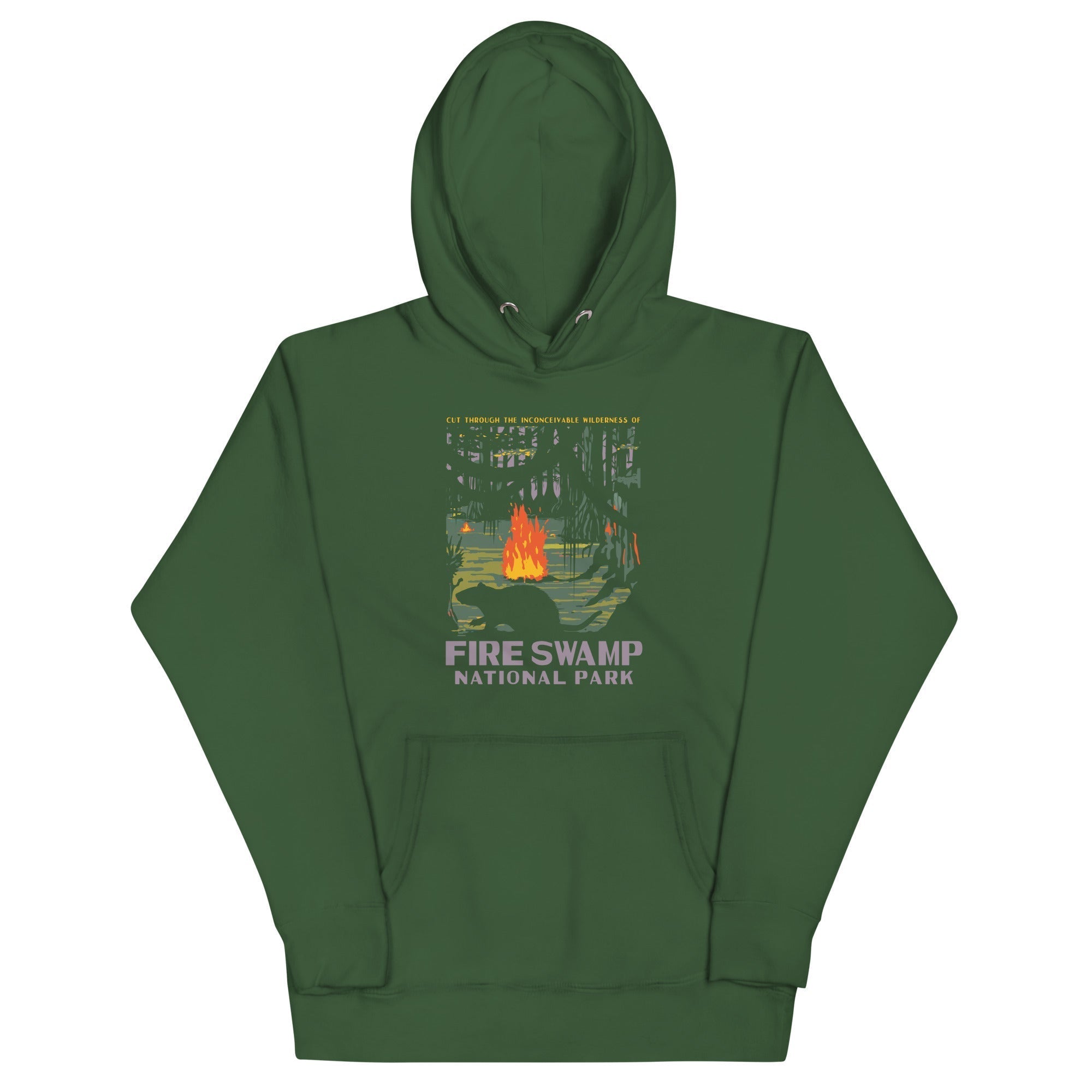 Fire Swamp National Park Unisex Hoodie T-Shirts, Sweatshirt | CoreVibeTees.com (Image 4)