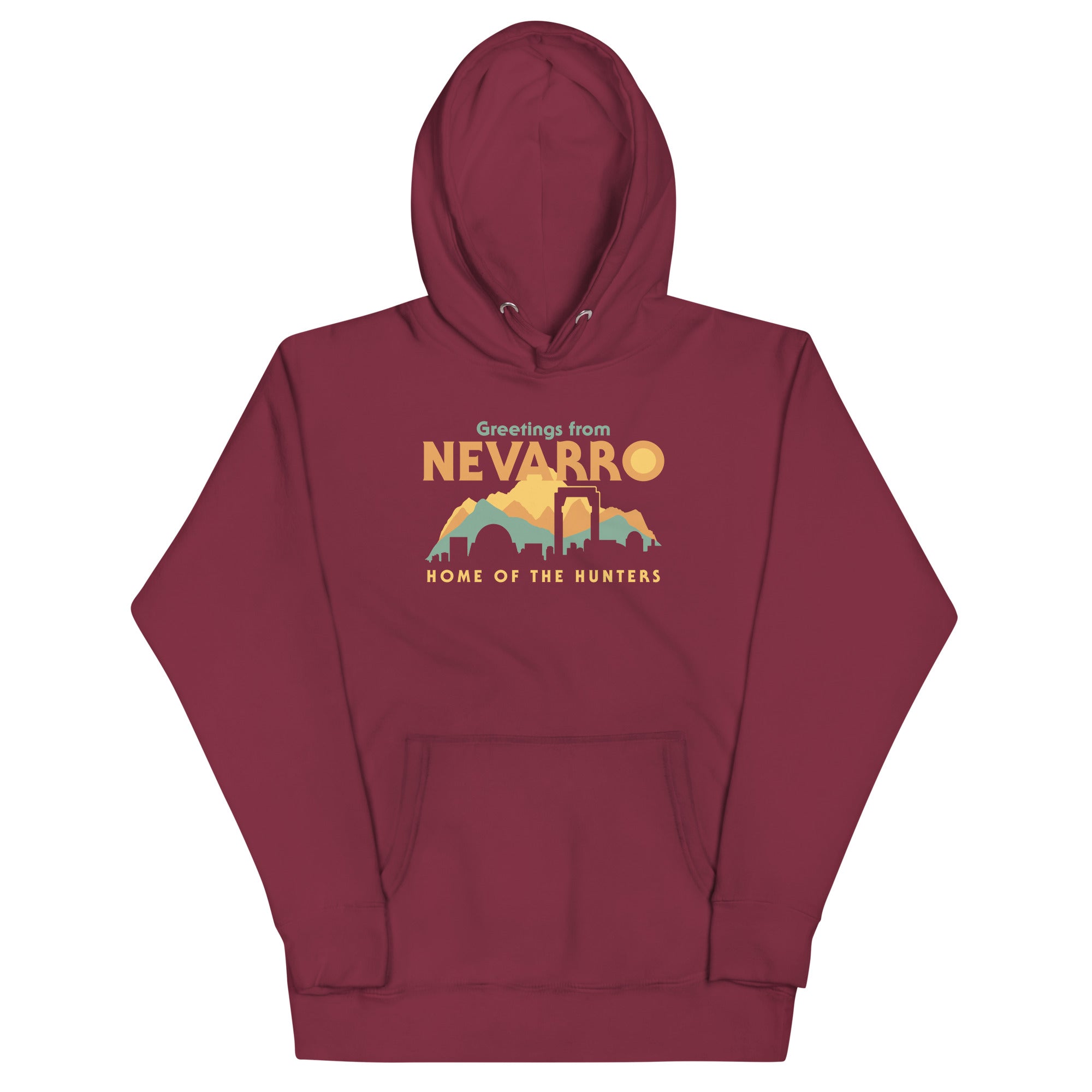 Greetings From Nevarro Unisex Hoodie T-Shirts, Sweatshirt | CoreVibeTees.com (Image 3)