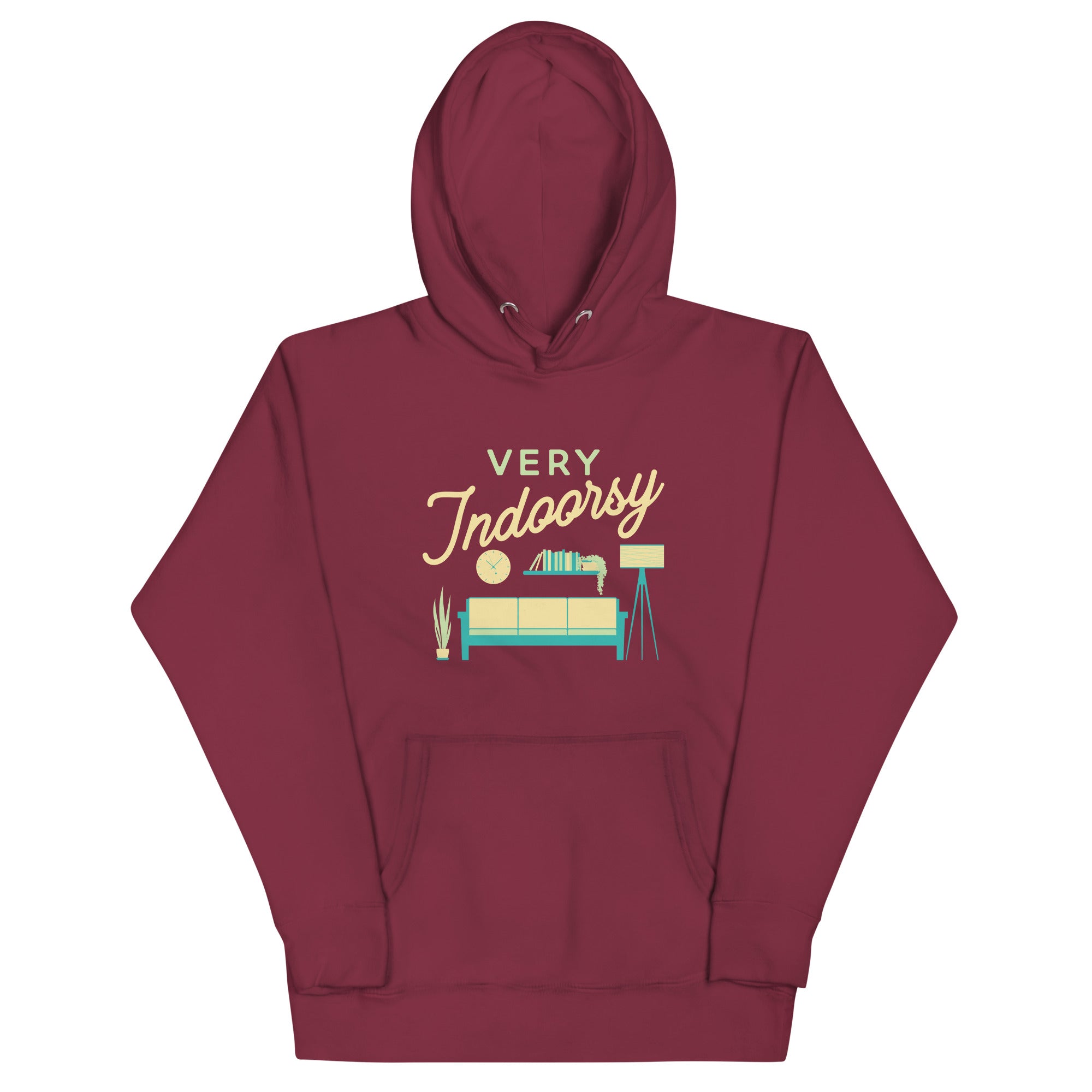 Very Indoorsy Unisex Hoodie T-Shirts, Sweatshirt | CoreVibeTees.com (Image 4)