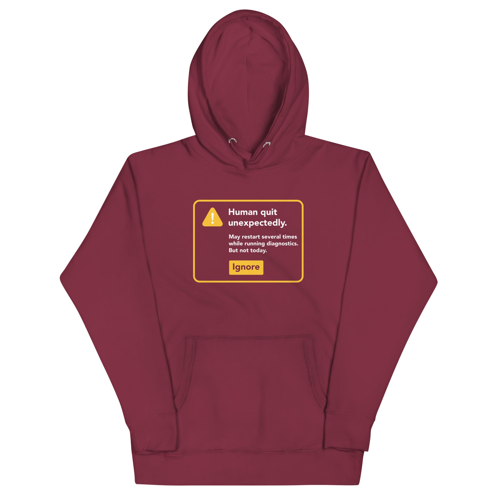 Human Quit Unexpectedly Unisex Hoodie T-Shirts, Sweatshirt | CoreVibeTees.com (Image 4)