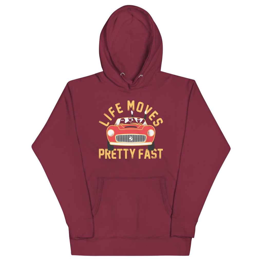 Life Moves Pretty Fast Unisex Hoodie T-Shirts, Sweatshirt | CoreVibeTees.com (Image 1)