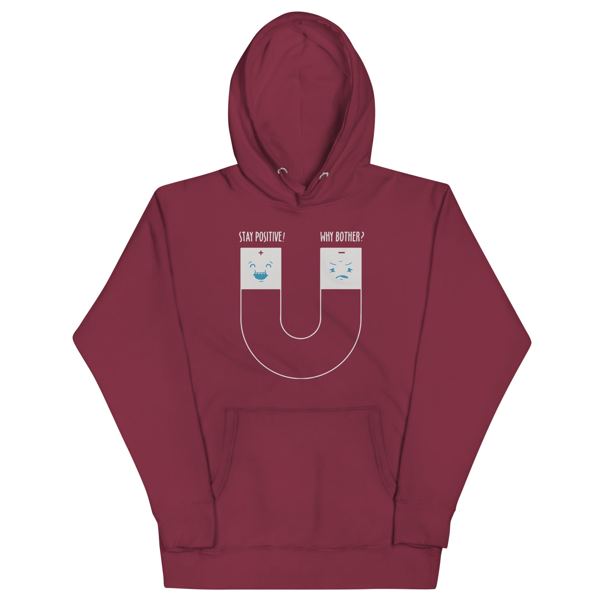 Stay Positive Unisex Hoodie T-Shirts, Sweatshirt | CoreVibeTees.com (Image 1)