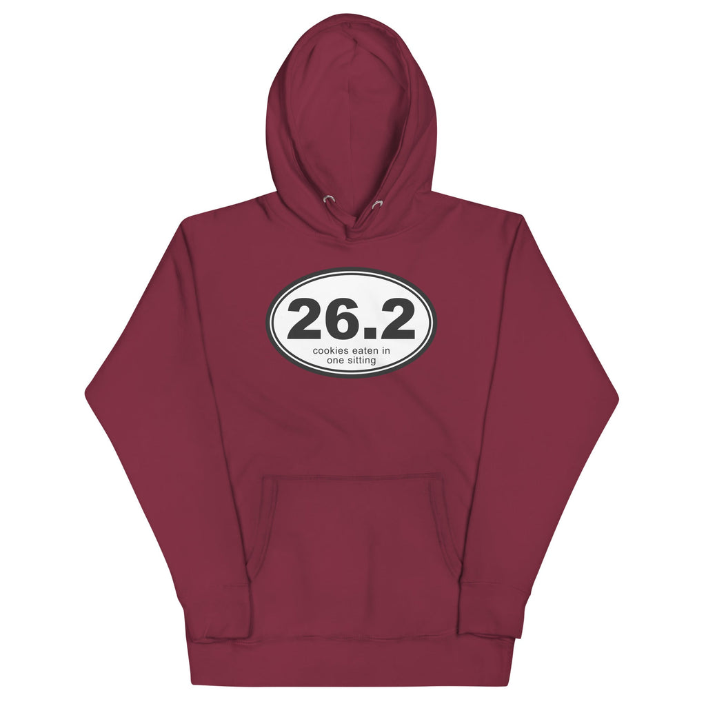 26.2 Cookies Eaten In One Sitting Unisex Hoodie T-Shirts, Sweatshirt | CoreVibeTees.com (Image 2)
