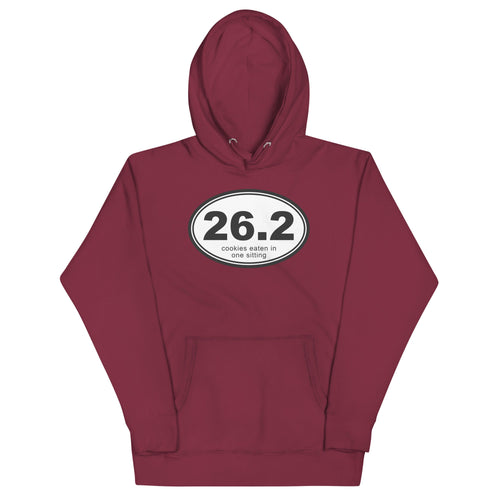 26.2 Cookies Eaten In One Sitting Unisex Hoodie T-Shirts, Sweatshirt | CoreVibeTees.com (Image 2)