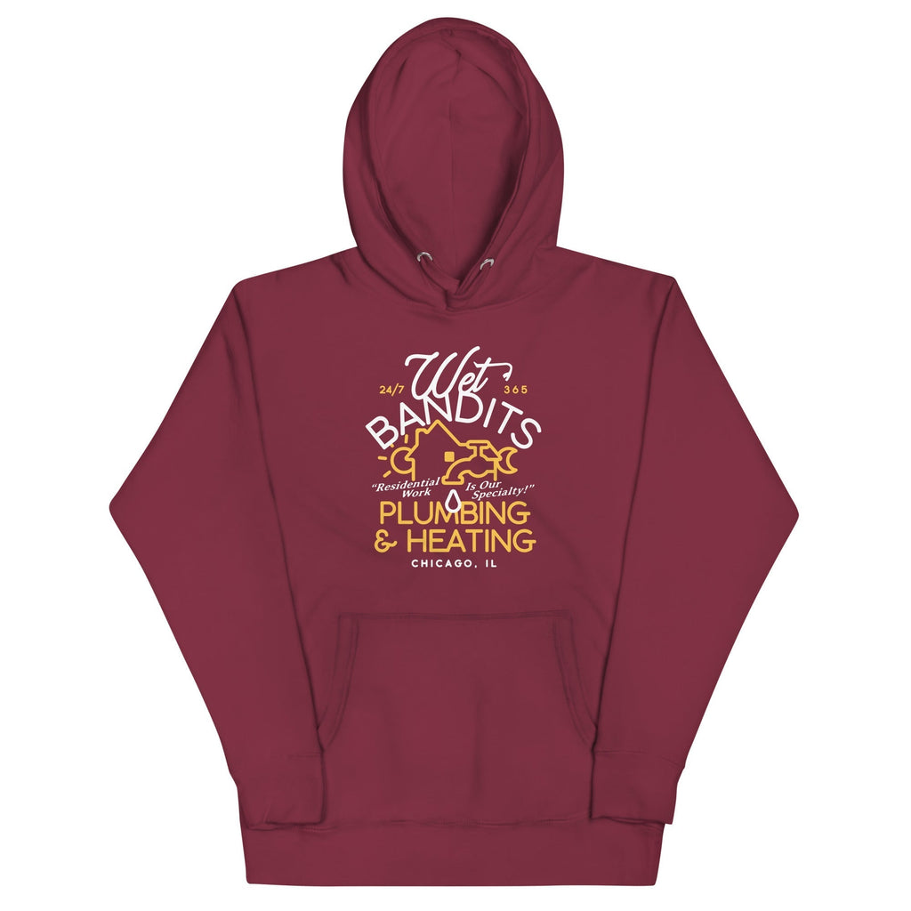 Wet Bandits Plumbing & Heating Unisex Hoodie T-Shirts, Sweatshirt | CoreVibeTees.com (Image 1)
