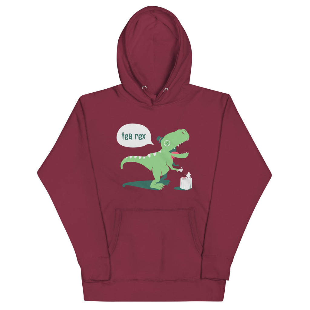 Tea Rex Unisex Hoodie T-Shirts, Sweatshirt | CoreVibeTees.com (Image 3)