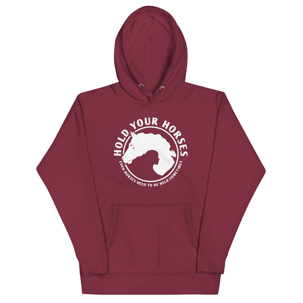 Hold Your Horses Unisex Hoodie T-Shirts, Sweatshirt | CoreVibeTees.com (Image 4)