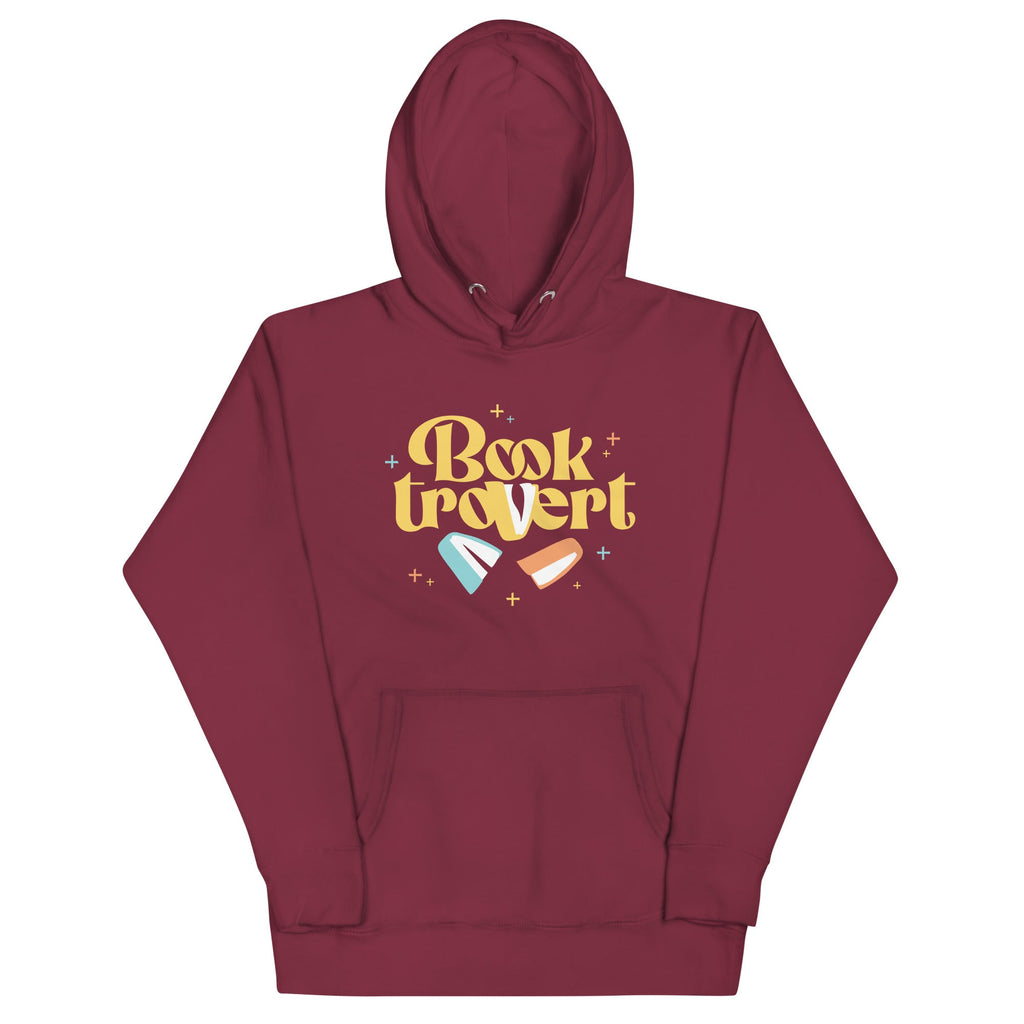 Booktrovert Unisex Hoodie T-Shirts, Sweatshirt | CoreVibeTees.com (Image 1)