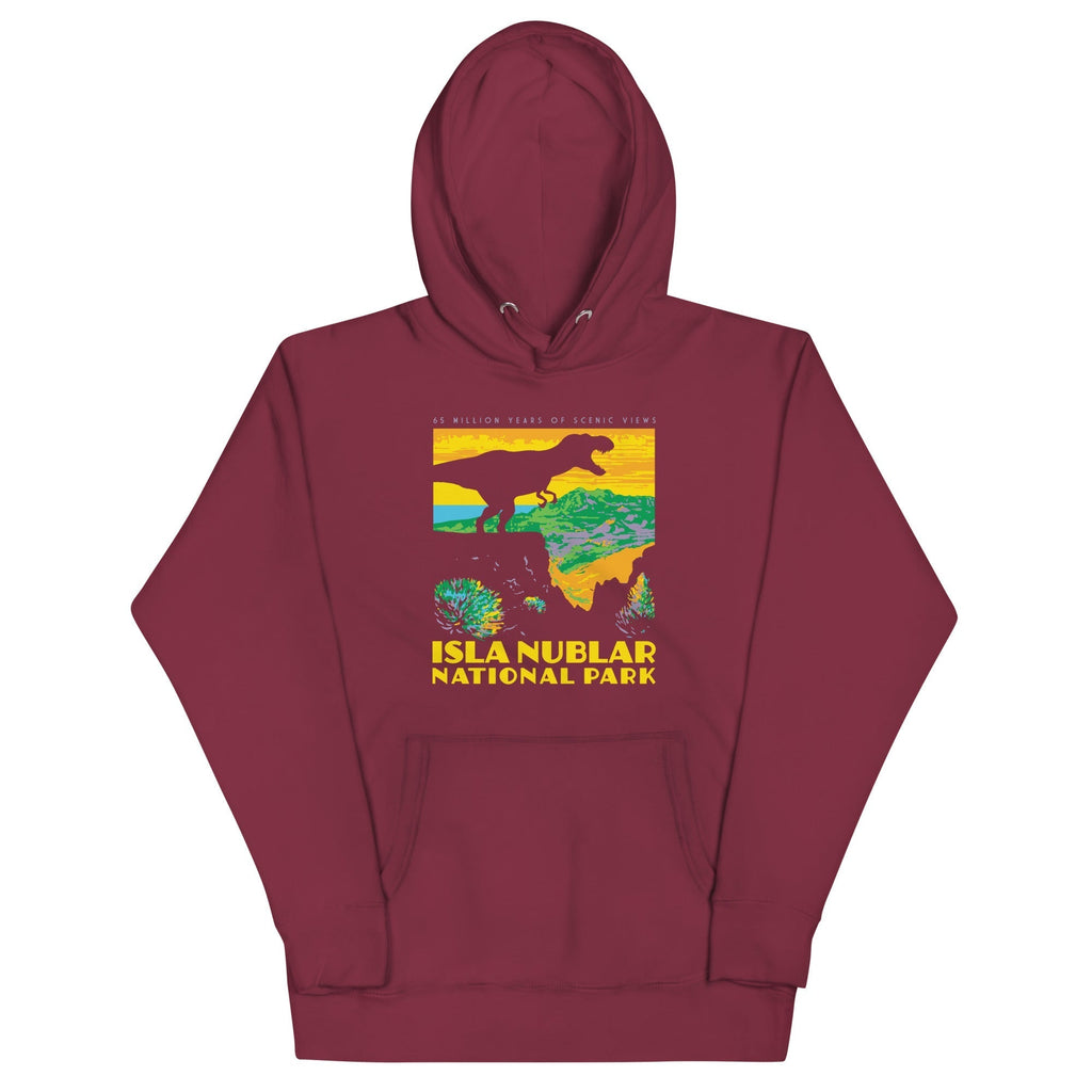 Isla Nublar National Park Unisex Hoodie T-Shirts, Sweatshirt | CoreVibeTees.com (Image 3)