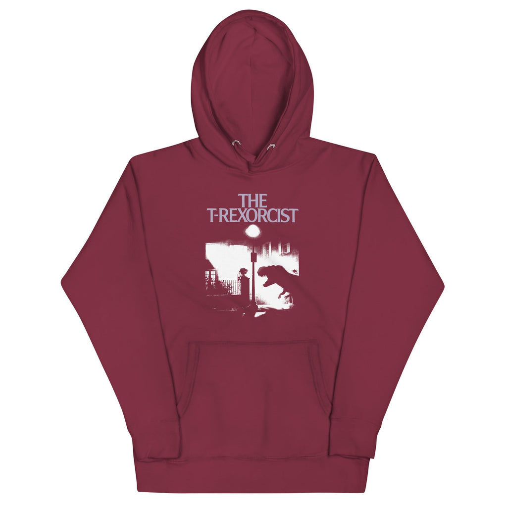 The T-Rexorcist Unisex Hoodie T-Shirts, Sweatshirt | CoreVibeTees.com (Image 3)
