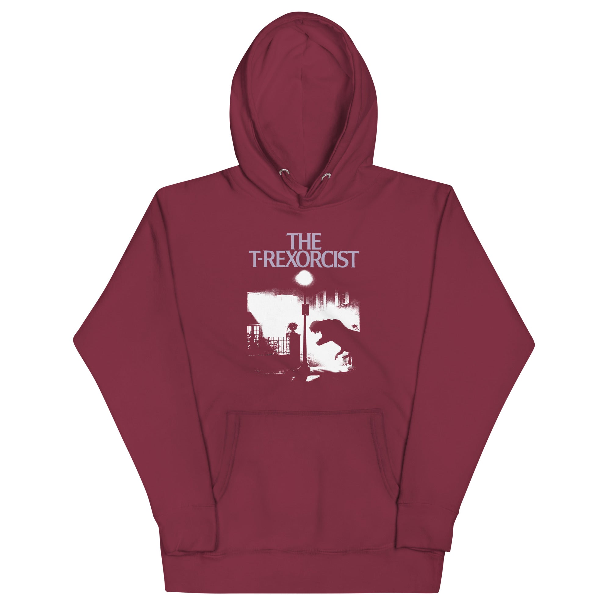 The T-Rexorcist Unisex Hoodie T-Shirts, Sweatshirt | CoreVibeTees.com (Image 3)