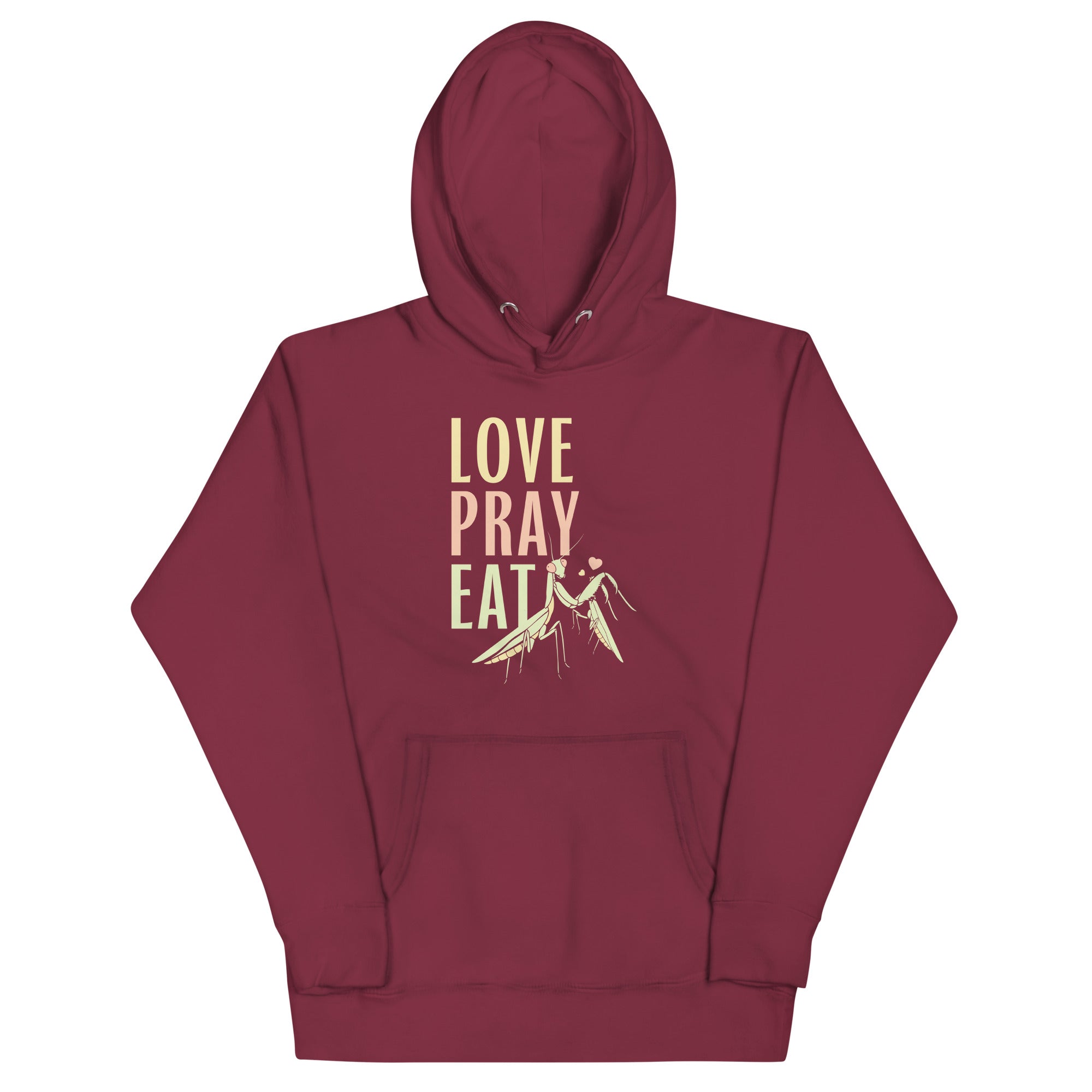 Love Pray Eat Unisex Hoodie T-Shirts, Sweatshirt | CoreVibeTees.com (Image 4)