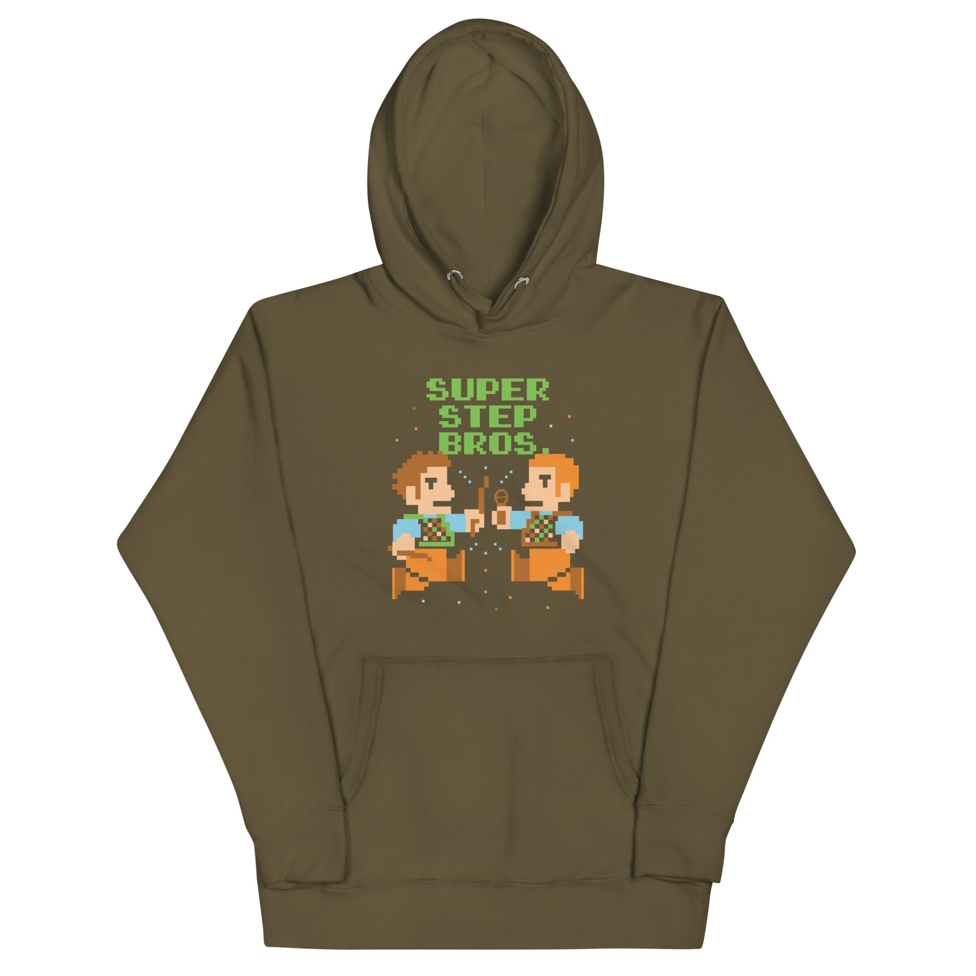 Super Step Bros Unisex Hoodie T-Shirts, Sweatshirt | CoreVibeTees.com (Image 1)