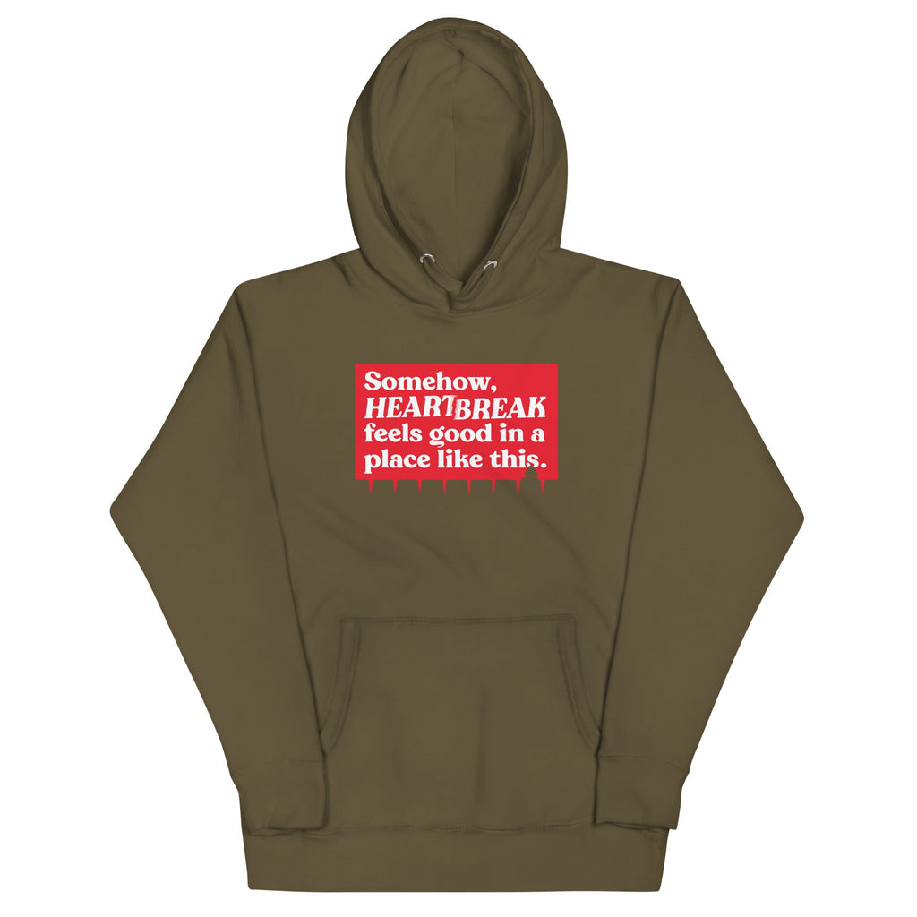 Somehow, Heartbreak Feels Good Unisex Hoodie T-Shirts, Sweatshirt | CoreVibeTees.com (Image 4)