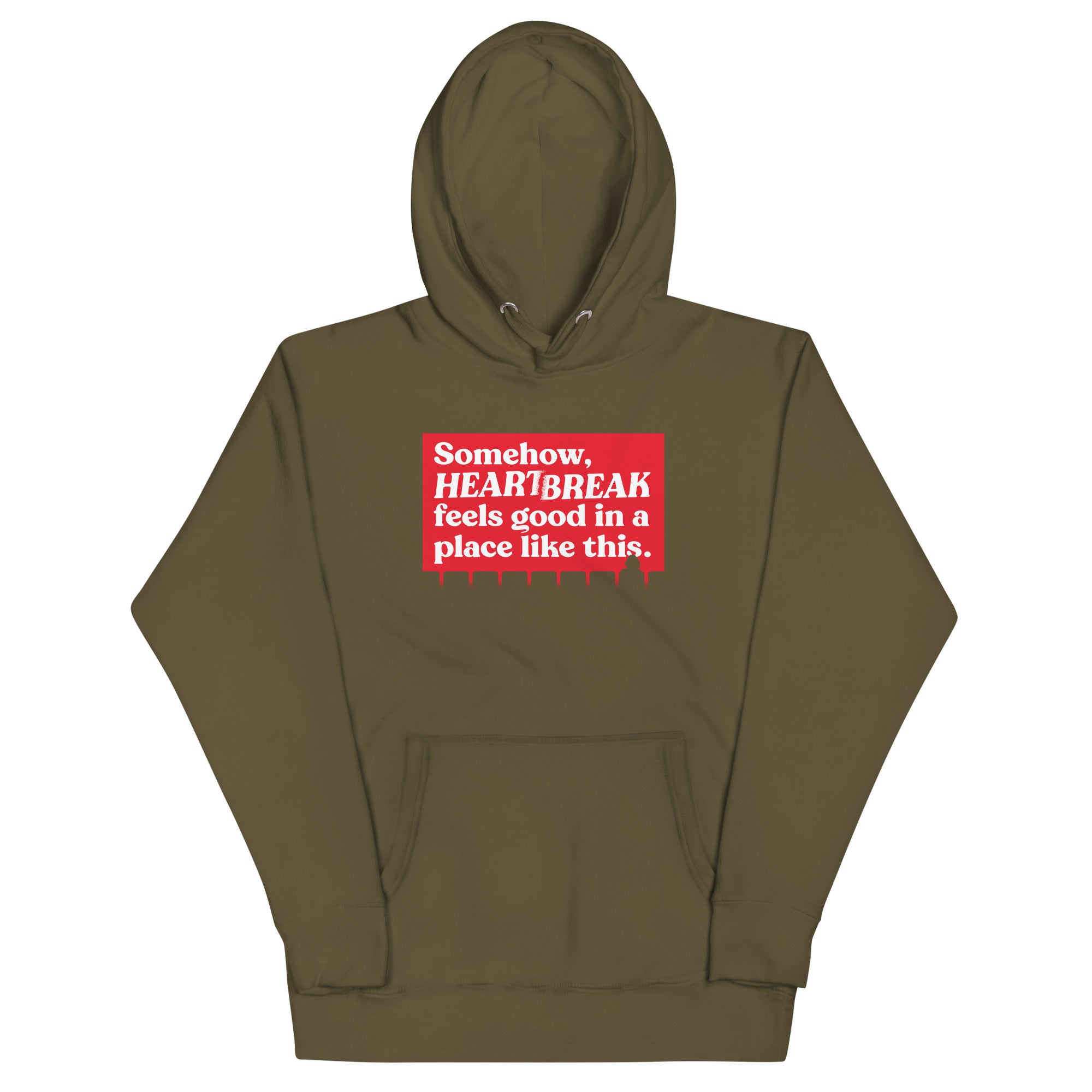 Somehow, Heartbreak Feels Good Unisex Hoodie T-Shirts, Sweatshirt | CoreVibeTees.com (Image 4)