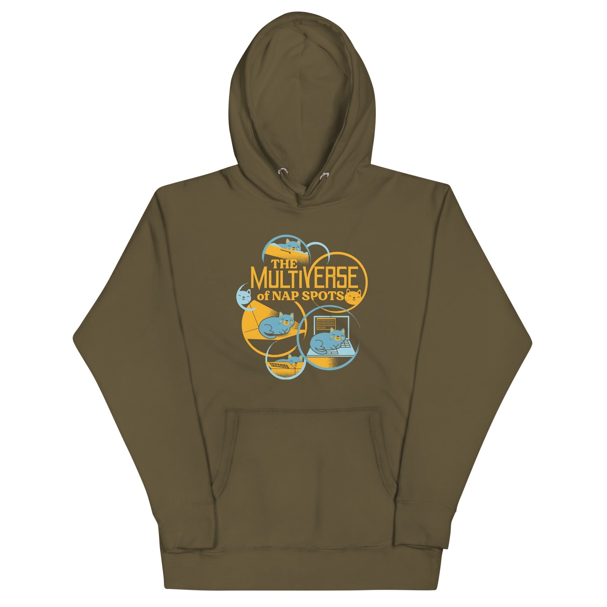The Multiverse Of Nap Spots Unisex Hoodie T-Shirts, Sweatshirt | CoreVibeTees.com (Image 5)