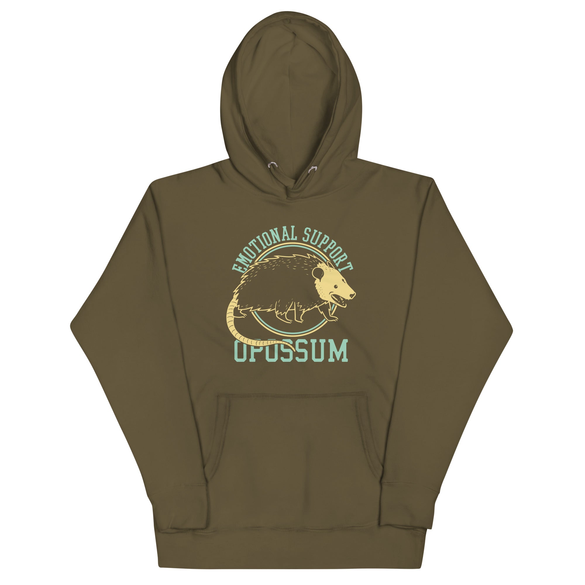 Emotional Support Opossum Unisex Hoodie T-Shirts, Sweatshirt | CoreVibeTees.com (Image 1)