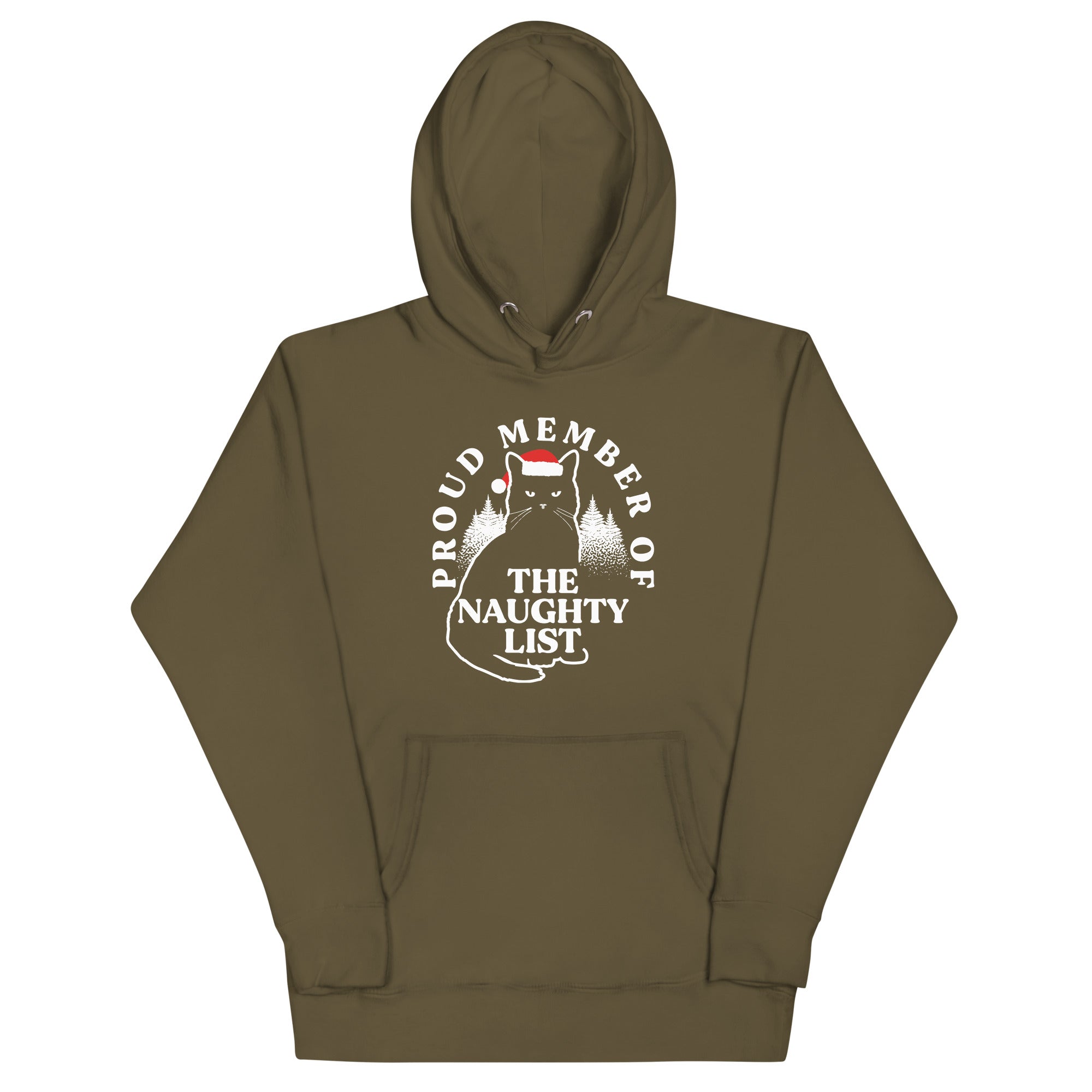 The Naughty List Unisex Hoodie T-Shirts, Sweatshirt | CoreVibeTees.com (Image 4)
