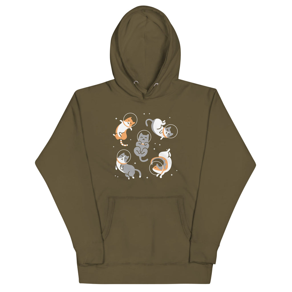 Cats In Space Unisex Hoodie T-Shirts, Sweatshirt | CoreVibeTees.com (Image 4)