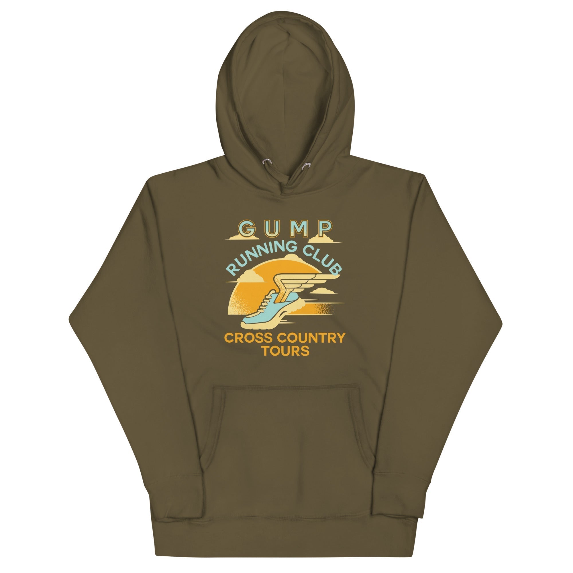 Gump Running Club Unisex Hoodie T-Shirts, Sweatshirt | CoreVibeTees.com (Image 4)