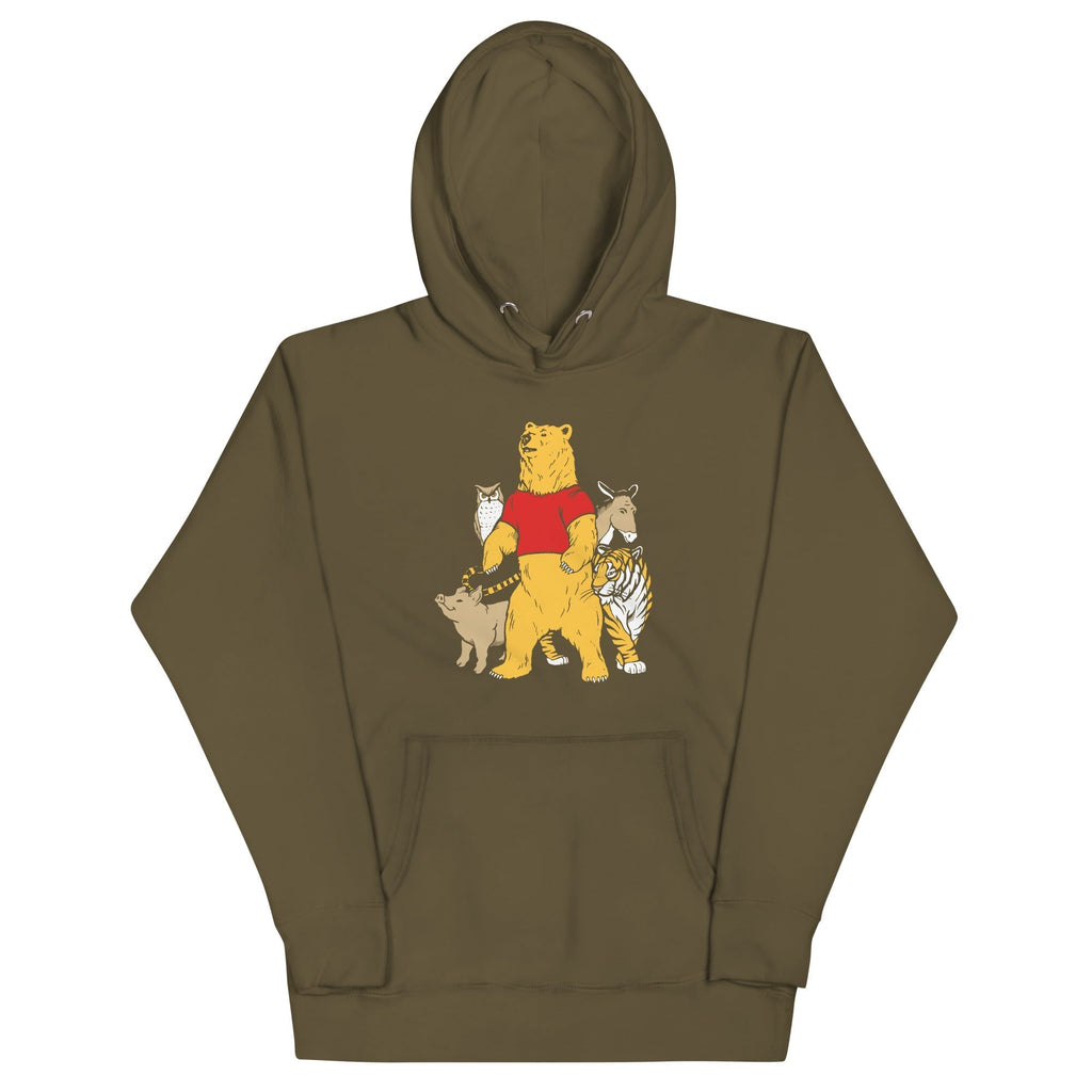 Bear And Friends Unisex Hoodie T-Shirts, Sweatshirt | CoreVibeTees.com (Image 1)