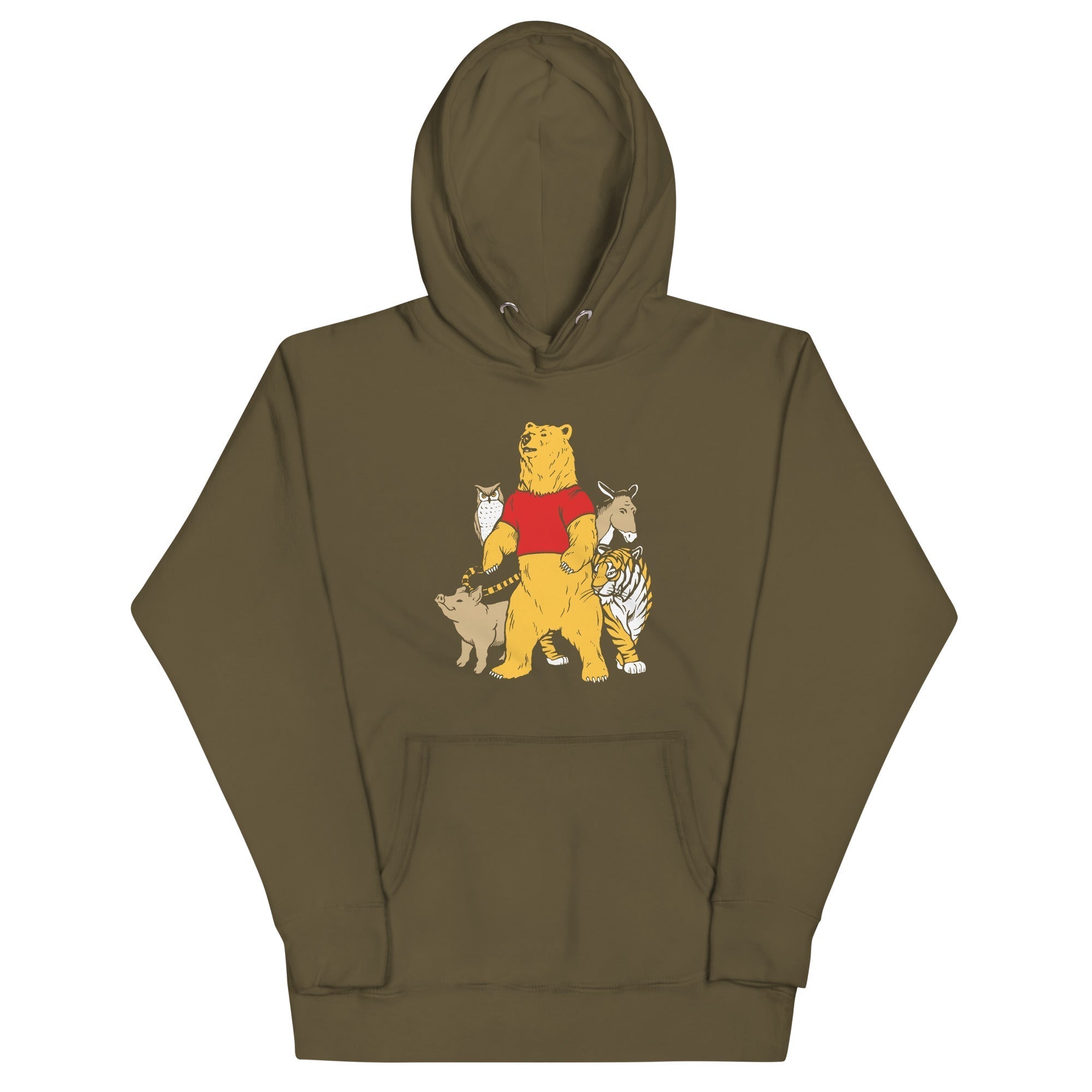 Bear And Friends Unisex Hoodie T-Shirts, Sweatshirt | CoreVibeTees.com (Image 1)