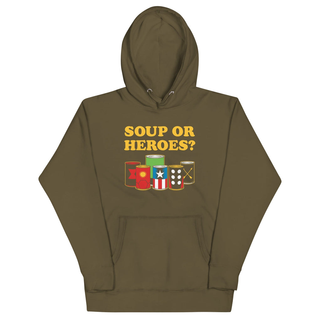 Soup Or Hero? Unisex Hoodie T-Shirts, Sweatshirt | CoreVibeTees.com (Image 4)