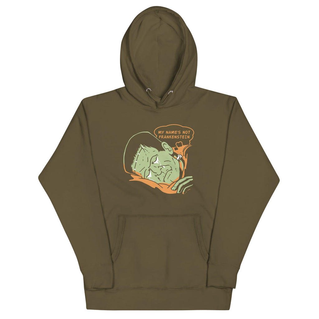 My Name's Not Frankenstein Unisex Hoodie T-Shirts, Sweatshirt | CoreVibeTees.com (Image 1)
