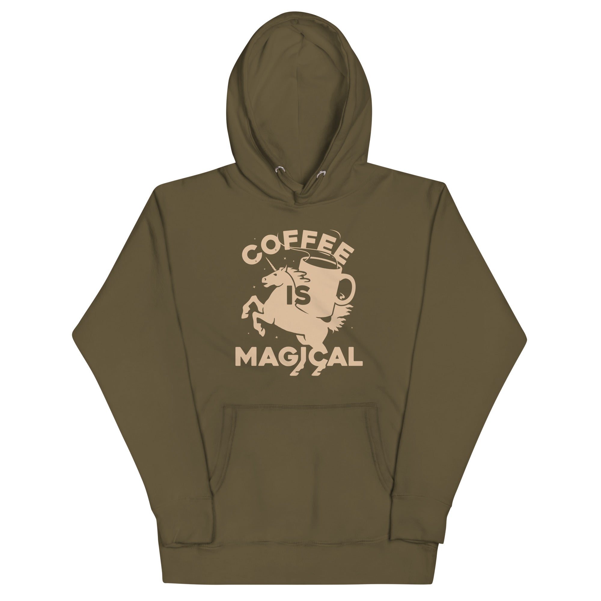 Coffee Is Magical Unisex Hoodie T-Shirts, Sweatshirt | CoreVibeTees.com (Image 1)