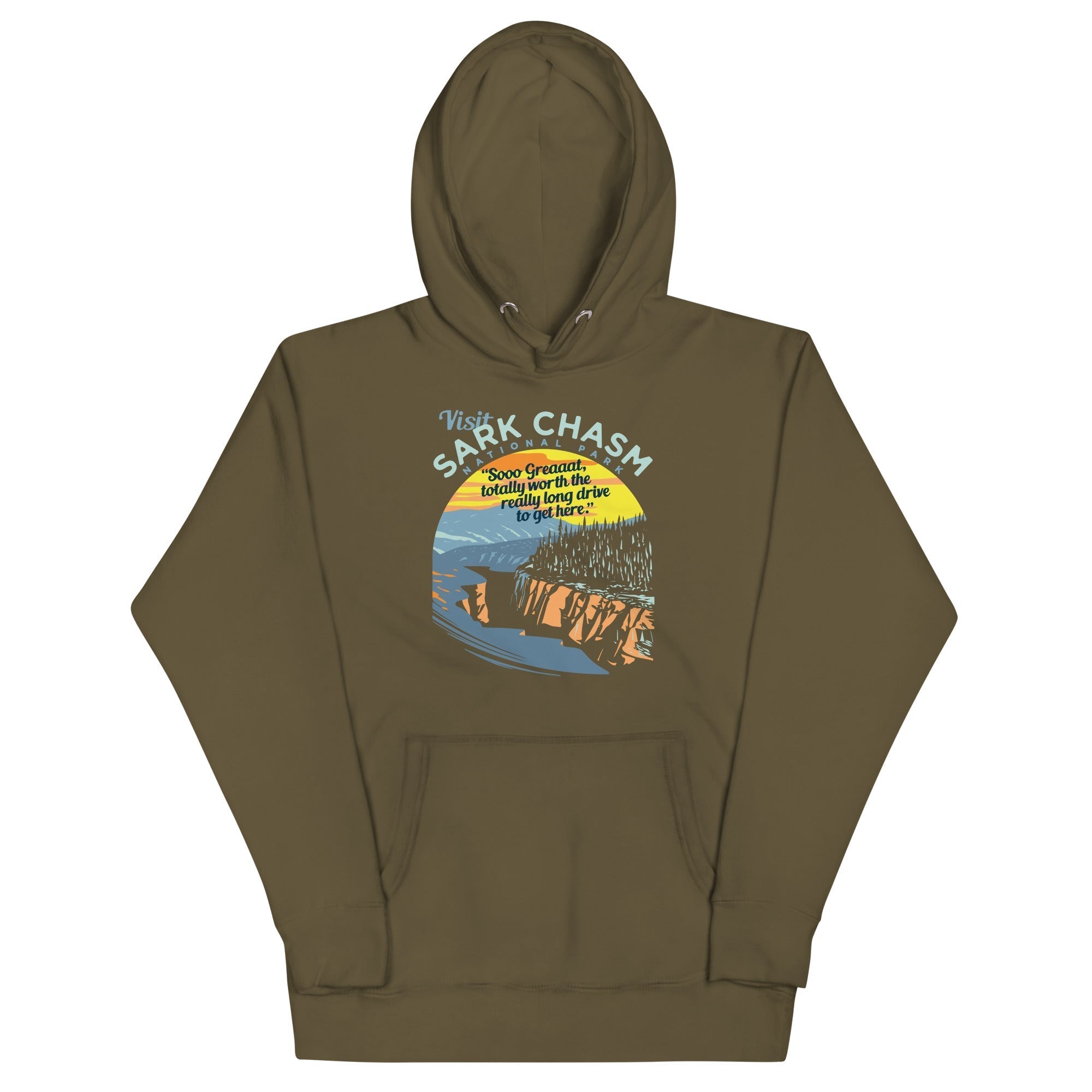 Visit Sark Chasm Unisex Hoodie T-Shirts, Sweatshirt | CoreVibeTees.com (Image 4)