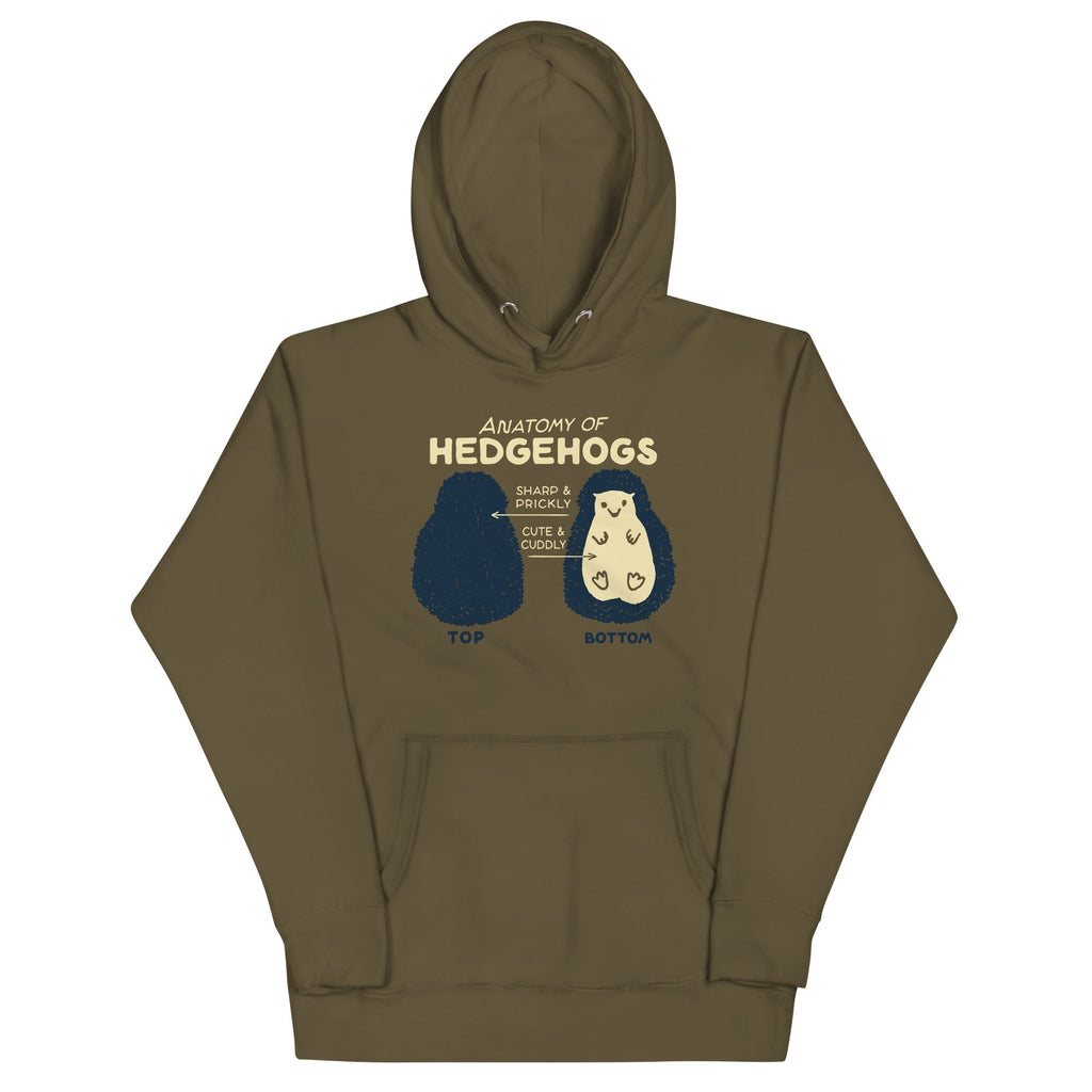 Anatomy Of Hedgehogs Unisex Hoodie T-Shirts, Sweatshirt | CoreVibeTees.com (Image 3)