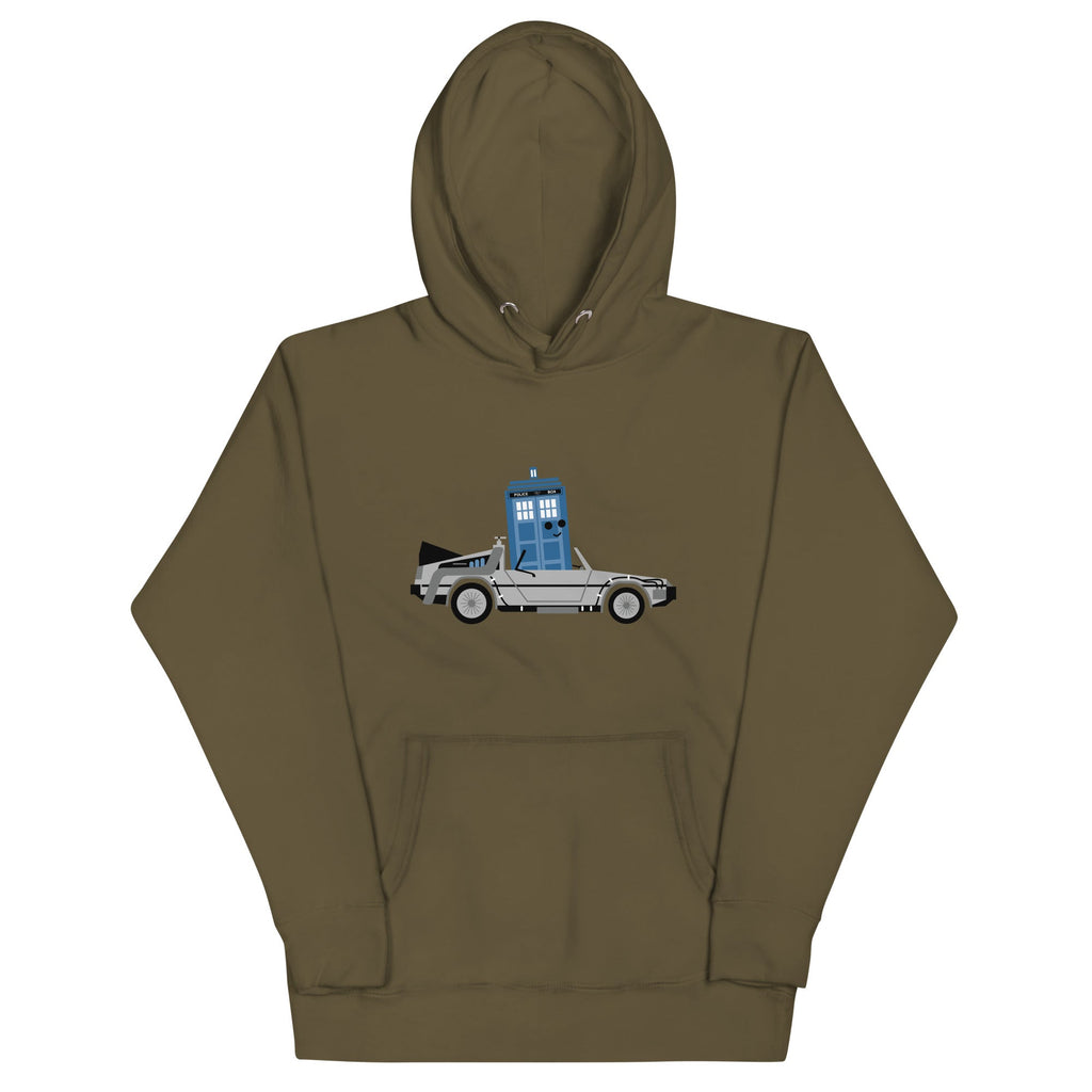 Time Machine x Two Unisex Hoodie T-Shirts, Sweatshirt | CoreVibeTees.com (Image 4)