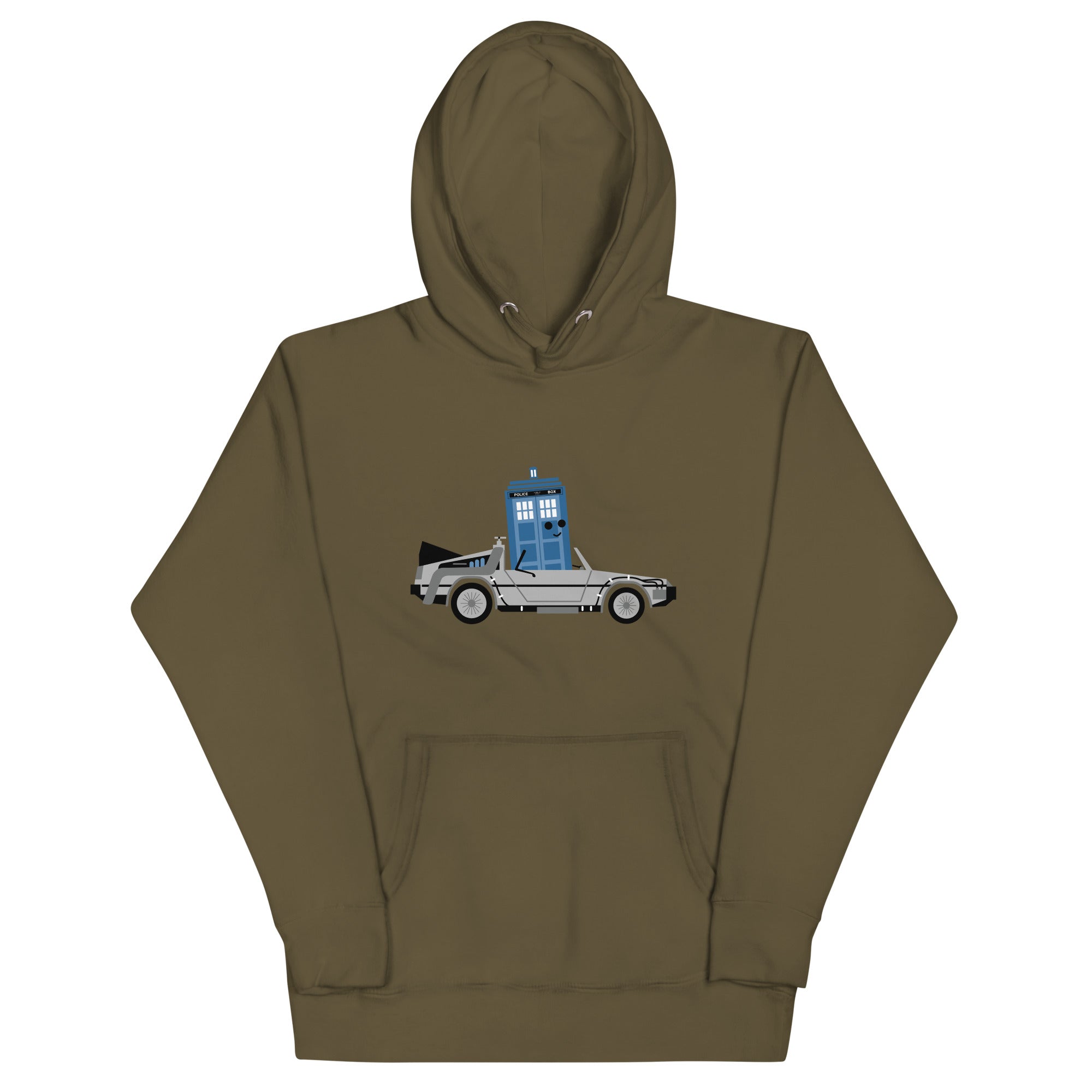 Time Machine x Two Unisex Hoodie T-Shirts, Sweatshirt | CoreVibeTees.com (Image 4)
