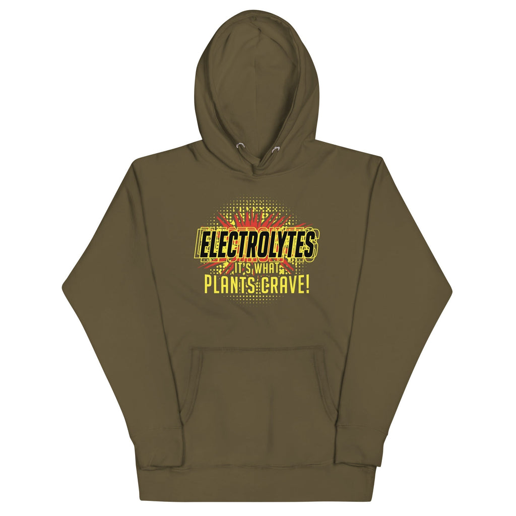 Electrolytes, It's What Plants Crave! Unisex Hoodie T-Shirts, Sweatshirt | CoreVibeTees.com (Image 3)