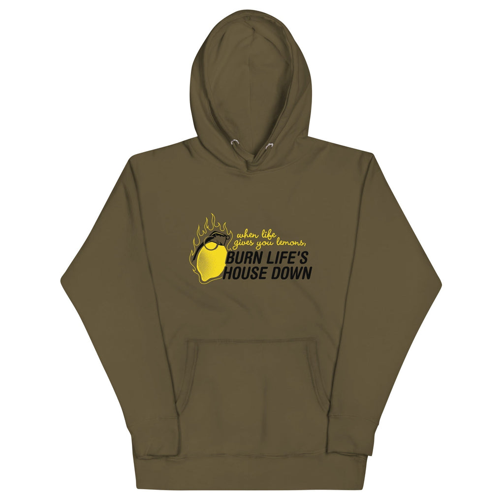 Burn Life's House Down Unisex Hoodie T-Shirts, Sweatshirt | CoreVibeTees.com (Image 2)