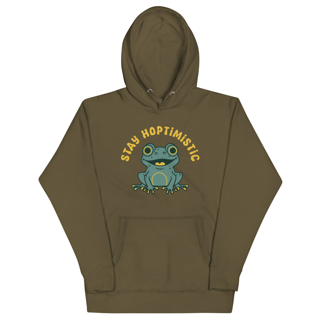 Stay Hoptimistic Unisex Hoodie T-Shirts, Sweatshirt | CoreVibeTees.com (Image 5)