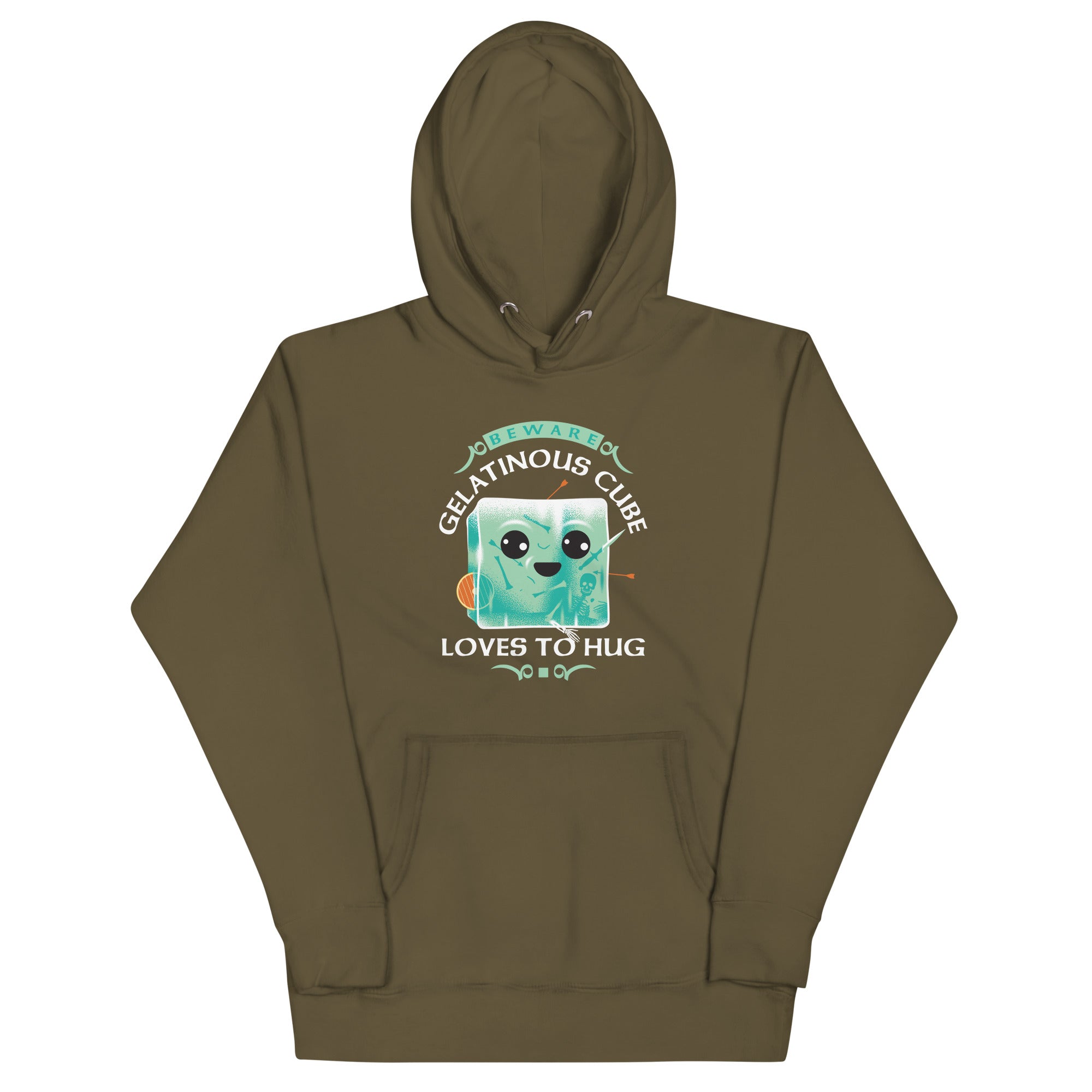 Gelatinous Cube Loves To Hug Unisex Hoodie T-Shirts, Sweatshirt | CoreVibeTees.com (Image 4)