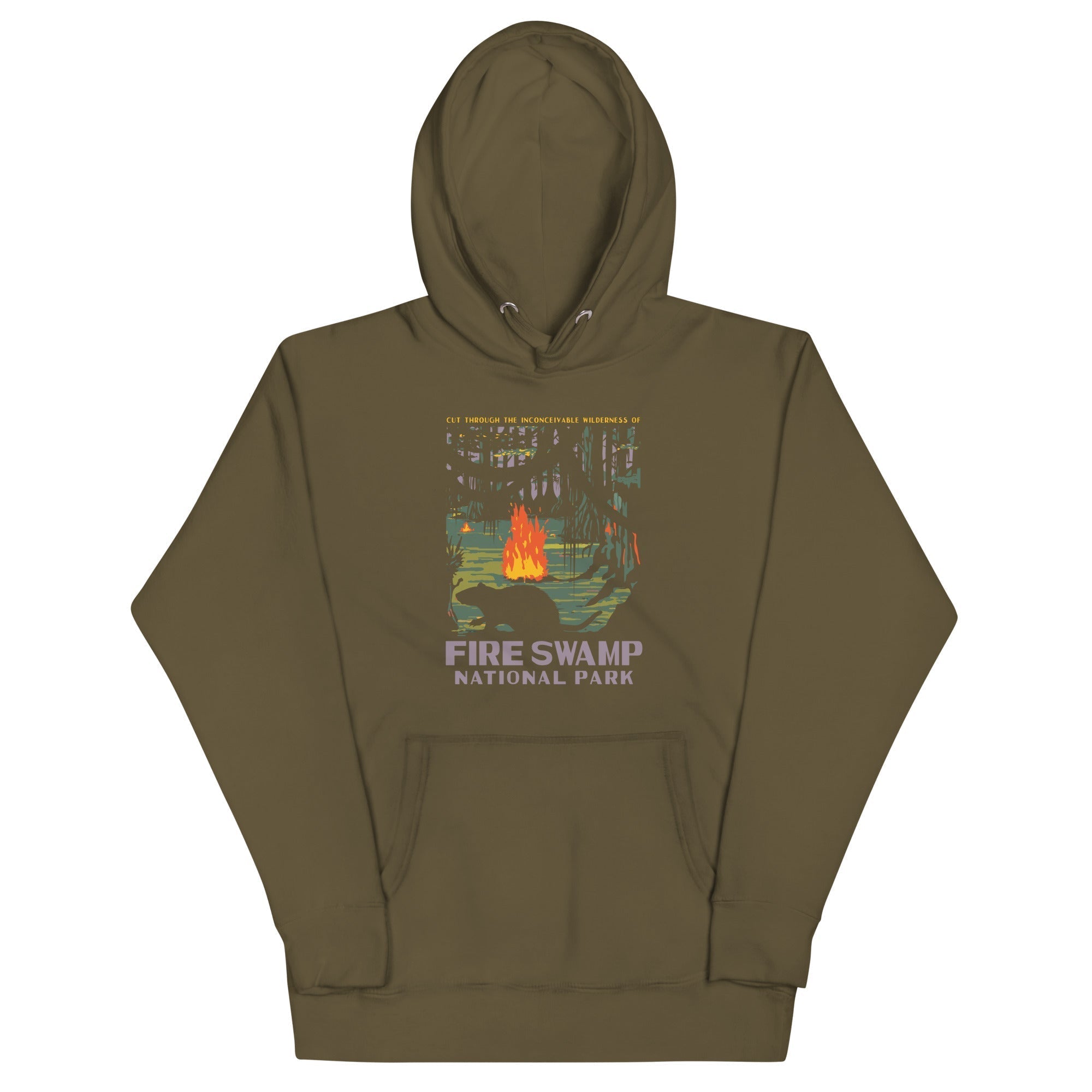 Fire Swamp National Park Unisex Hoodie T-Shirts, Sweatshirt | CoreVibeTees.com (Image 5)