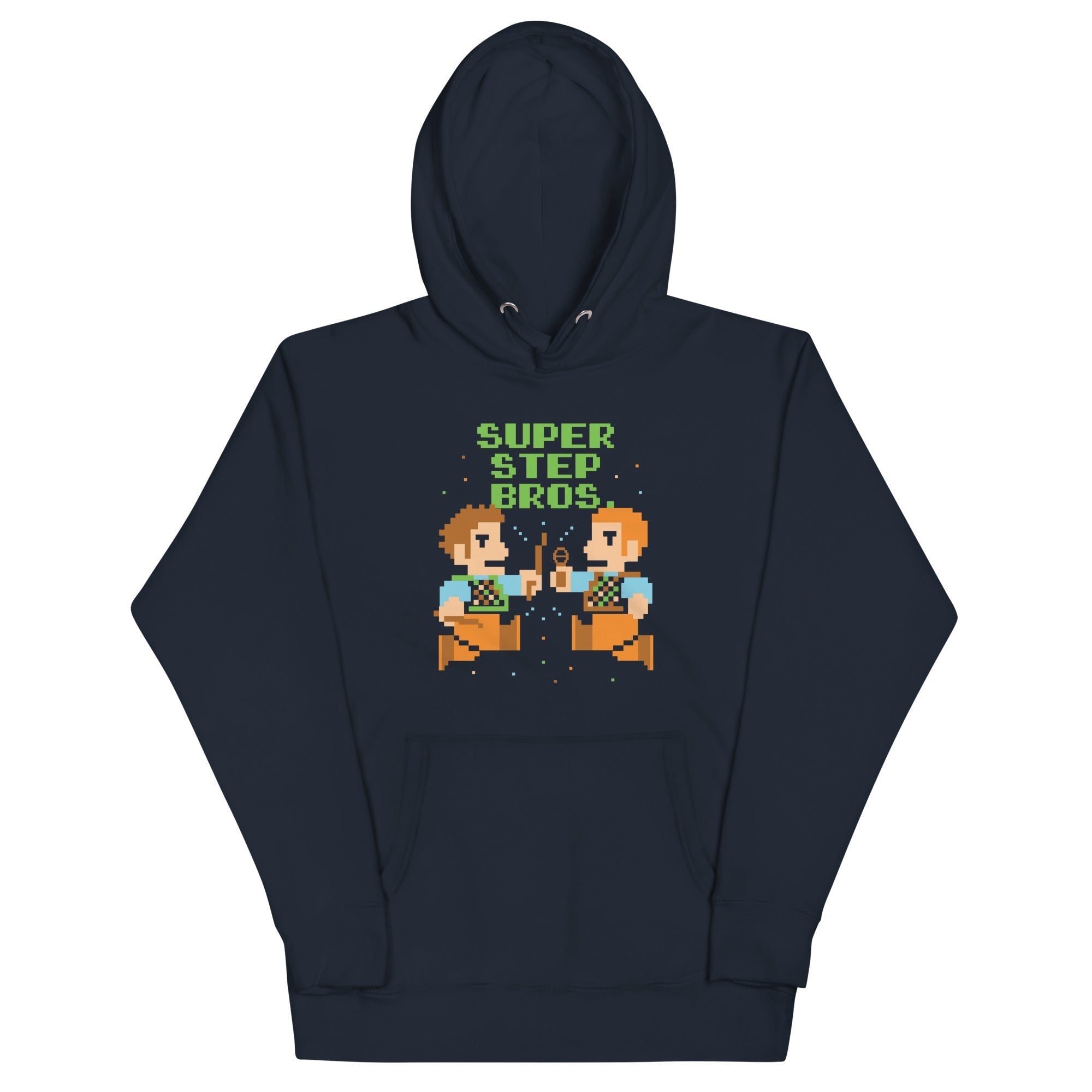 Super Step Bros Unisex Hoodie T-Shirts, Sweatshirt | CoreVibeTees.com (Image 3)