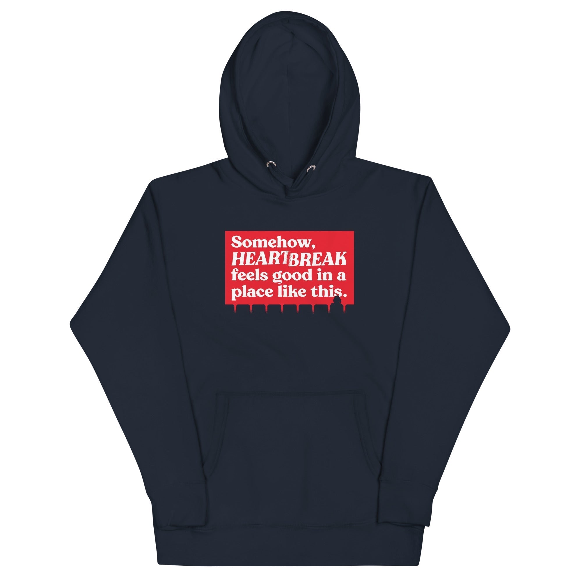 Somehow, Heartbreak Feels Good Unisex Hoodie T-Shirts, Sweatshirt | CoreVibeTees.com (Image 2)