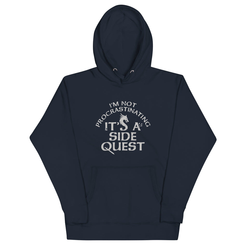 I'm Not Procrastinating, It's A Side Quest Unisex Hoodie T-Shirts, Sweatshirt | CoreVibeTees.com (Image 2)