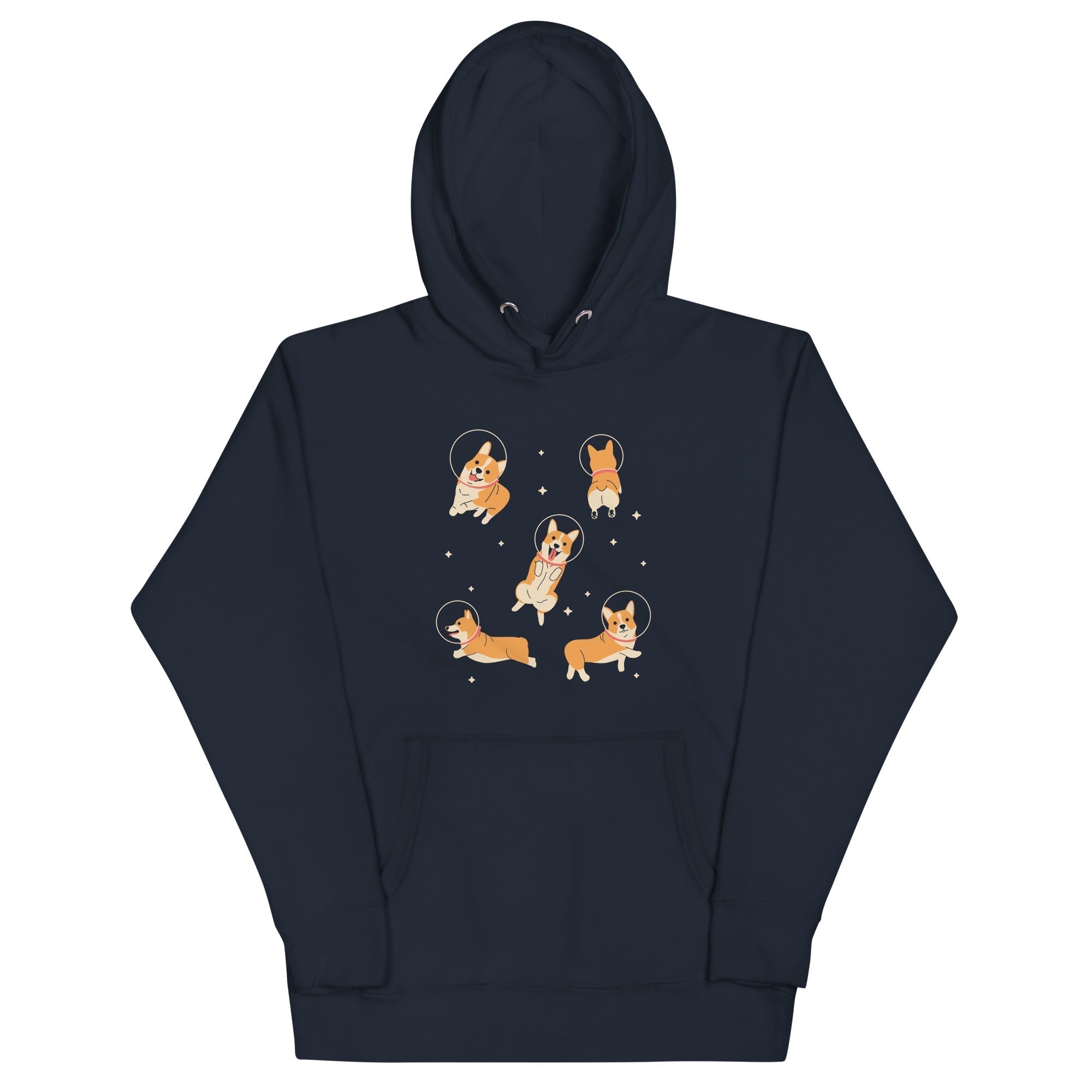 Corgis In Space Unisex Hoodie T-Shirts, Sweatshirt | CoreVibeTees.com (Image 2)