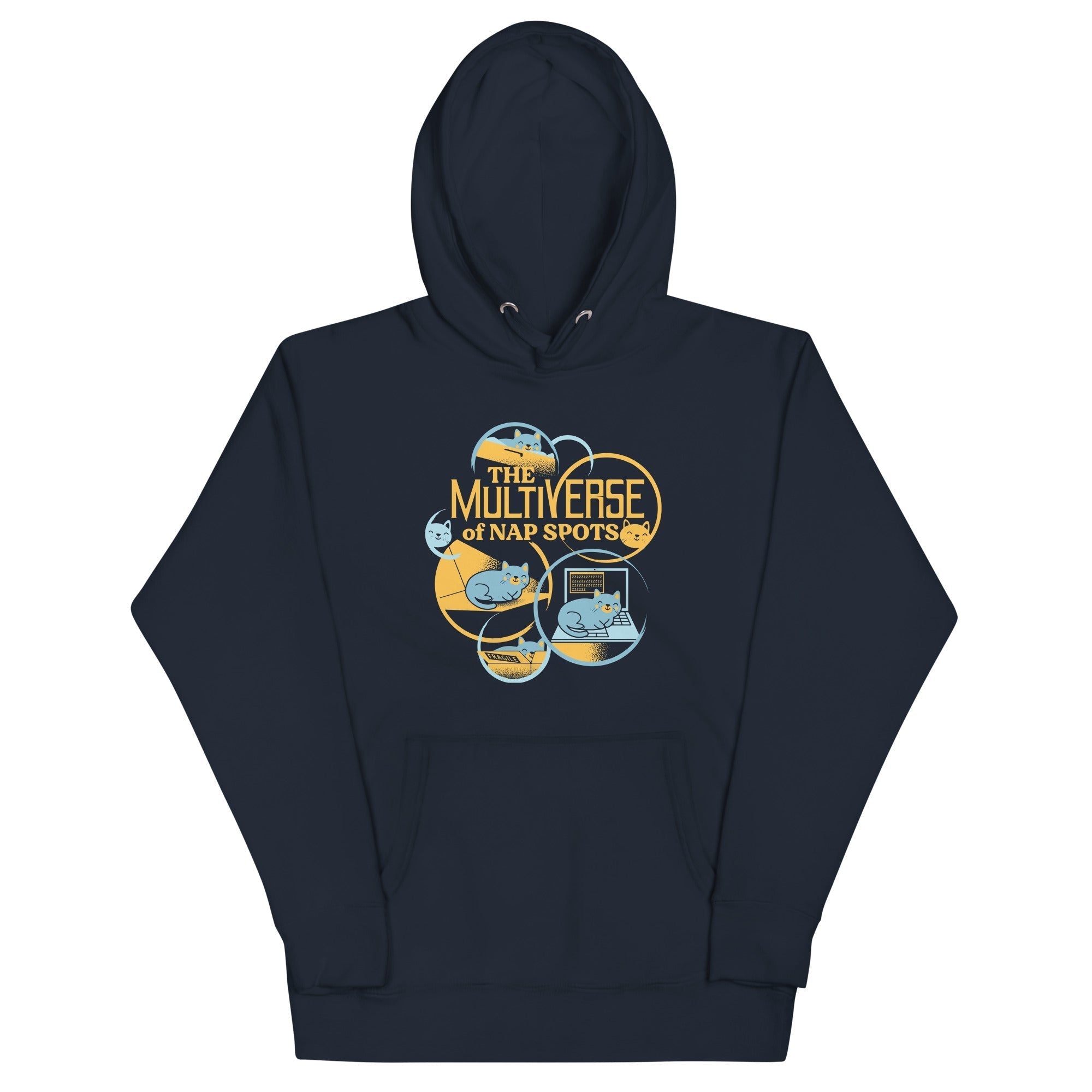 The Multiverse Of Nap Spots Unisex Hoodie T-Shirts, Sweatshirt | CoreVibeTees.com (Image 3)