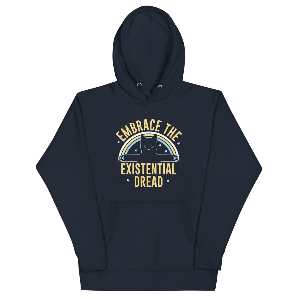 Embrace The Existential Dread Unisex Hoodie T-Shirts, Sweatshirt | CoreVibeTees.com (Image 3)
