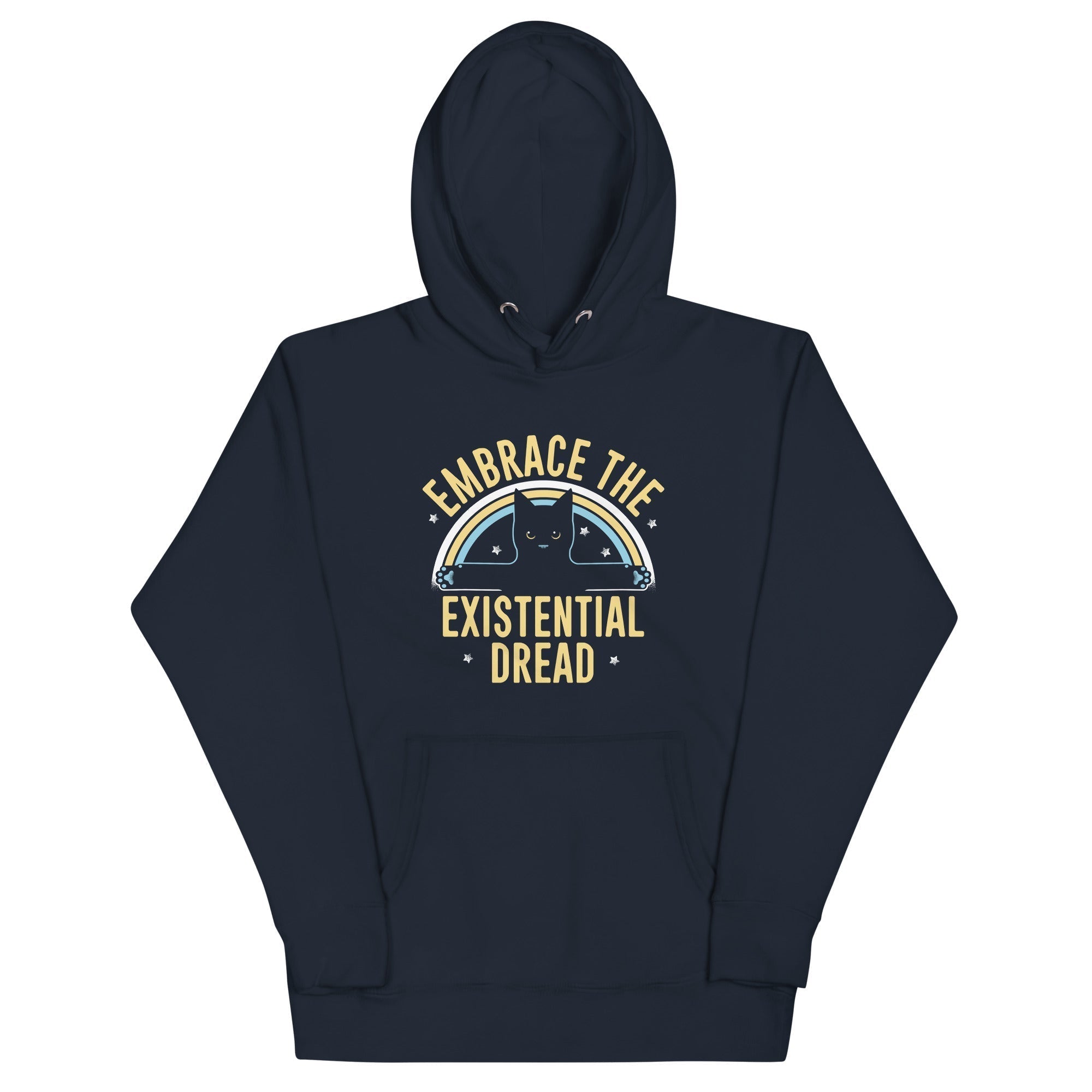 Embrace The Existential Dread Unisex Hoodie T-Shirts, Sweatshirt | CoreVibeTees.com (Image 3)