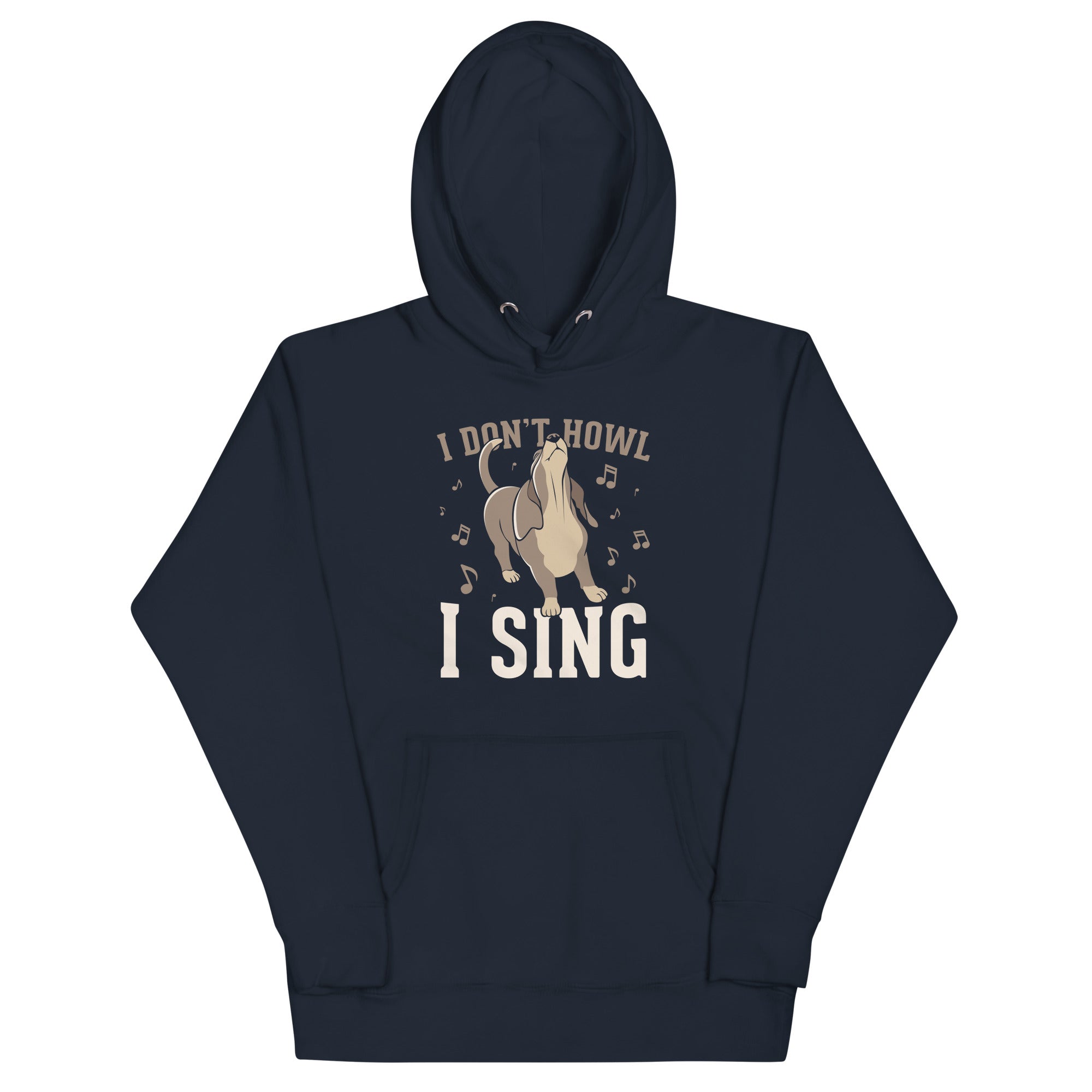 I Don't Howl I Sing Unisex Hoodie T-Shirts, Sweatshirt | CoreVibeTees.com (Image 2)