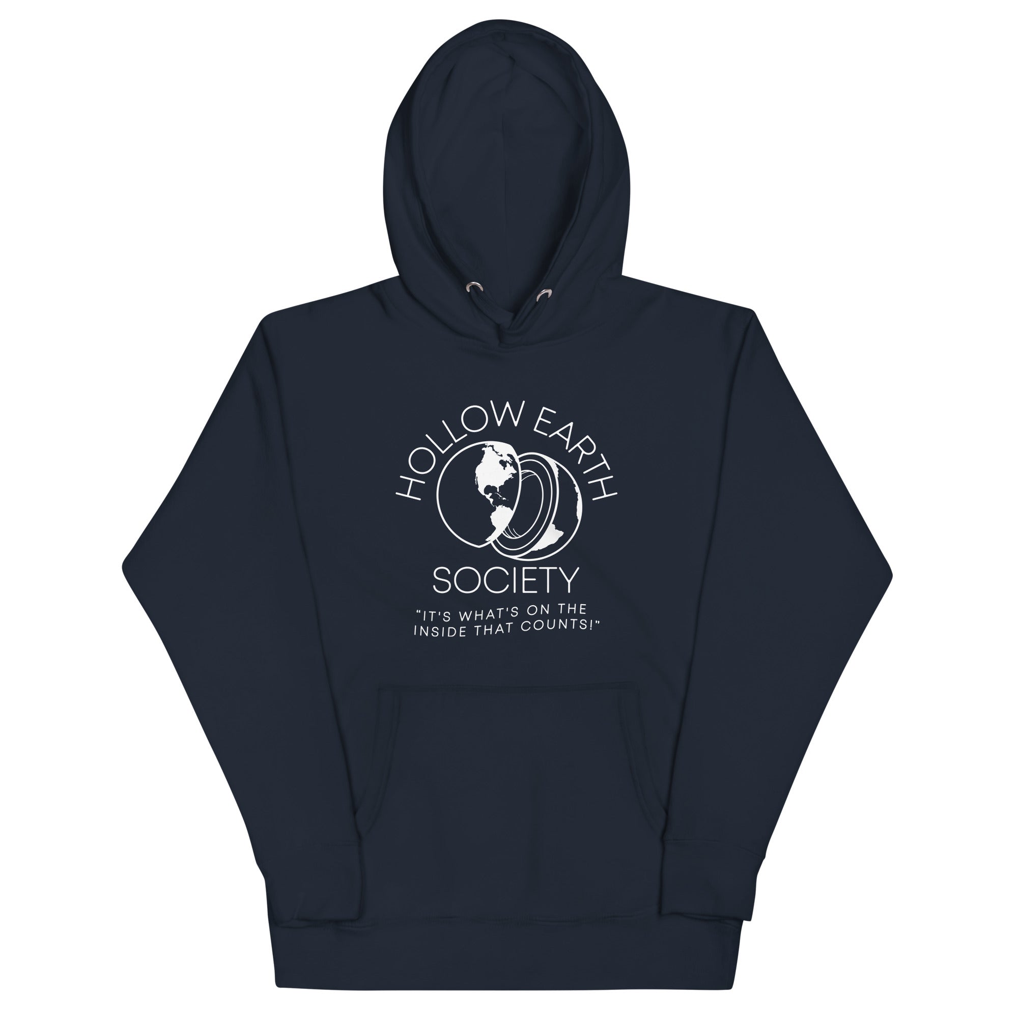 Hollow Earth Society Unisex Hoodie T-Shirts, Sweatshirt | CoreVibeTees.com (Image 3)