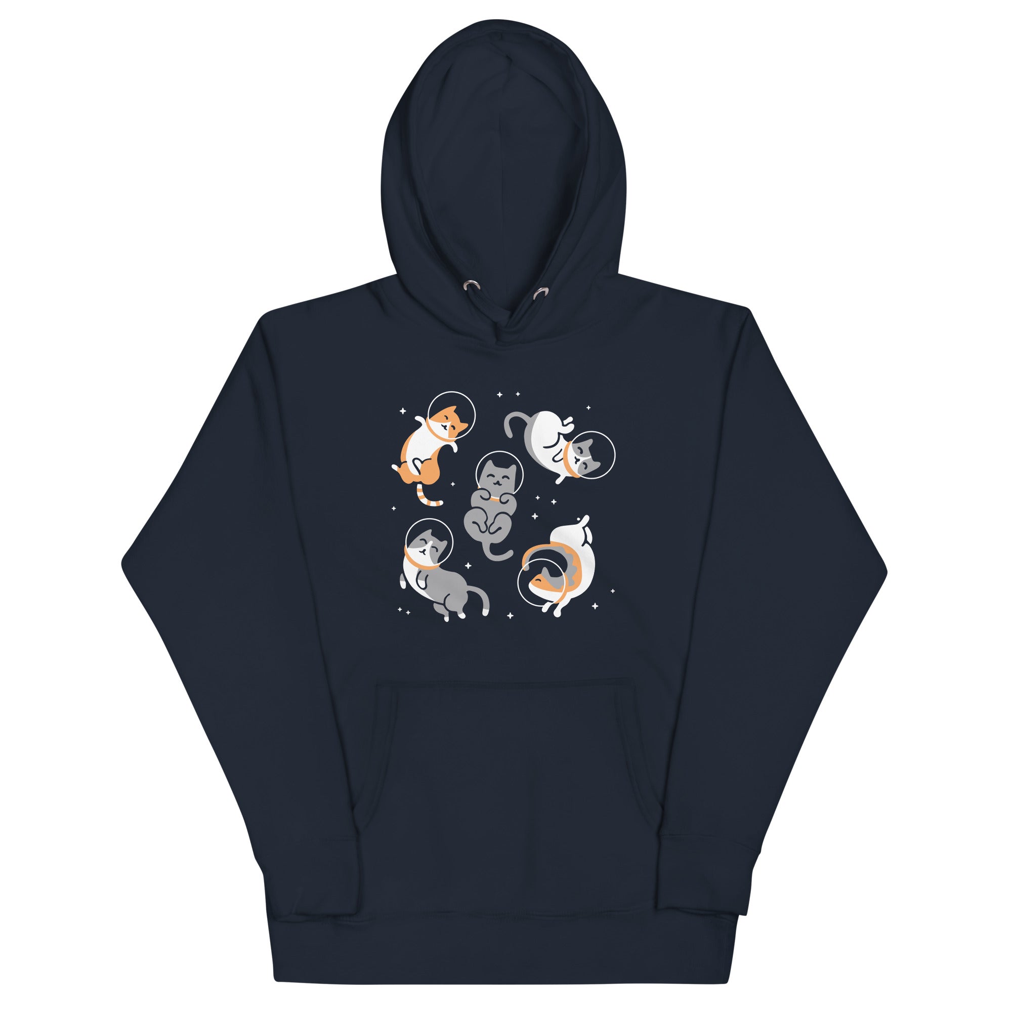 Cats In Space Unisex Hoodie T-Shirts, Sweatshirt | CoreVibeTees.com (Image 2)