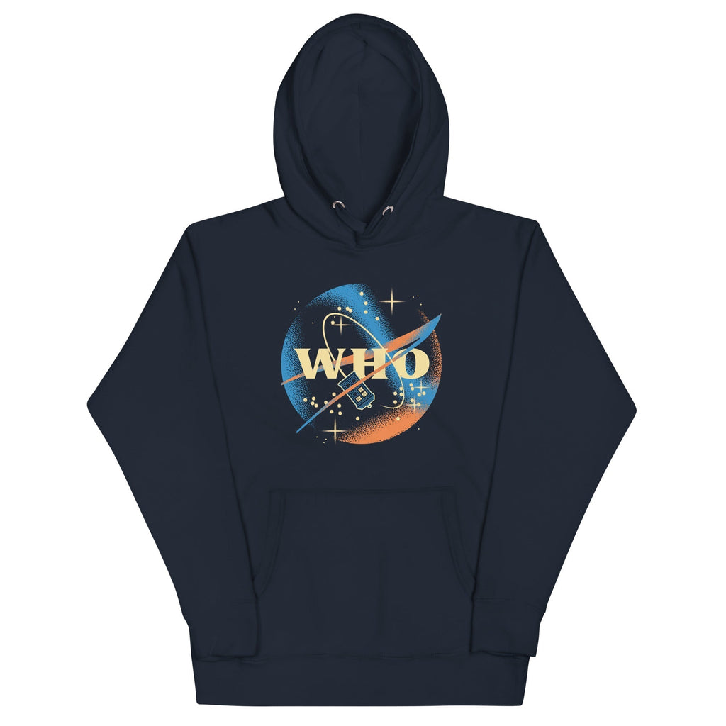 Who Space Administration Unisex Hoodie T-Shirts, Sweatshirt | CoreVibeTees.com (Image 1)