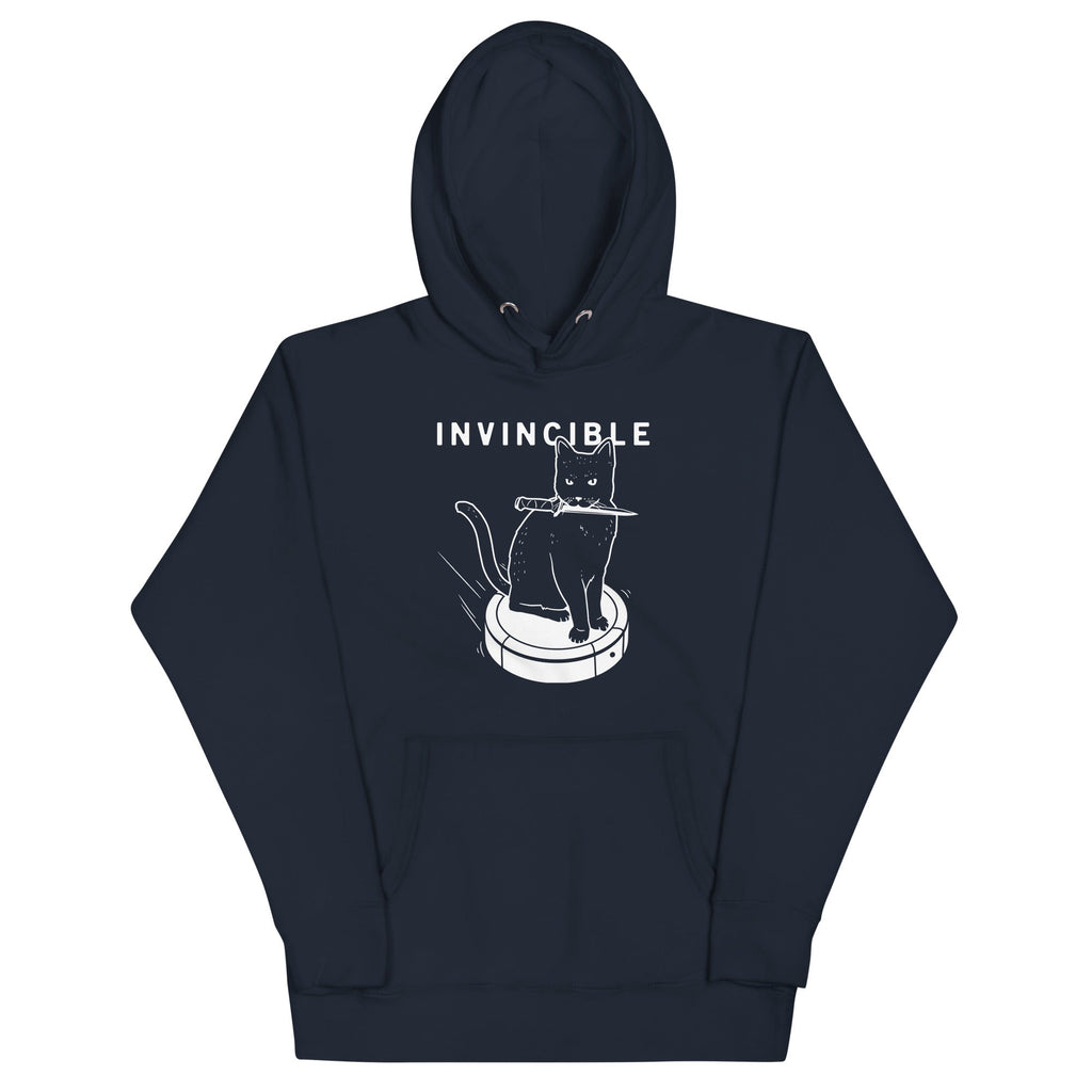 Invincible Cat Unisex Hoodie T-Shirts, Sweatshirt | CoreVibeTees.com (Image 3)